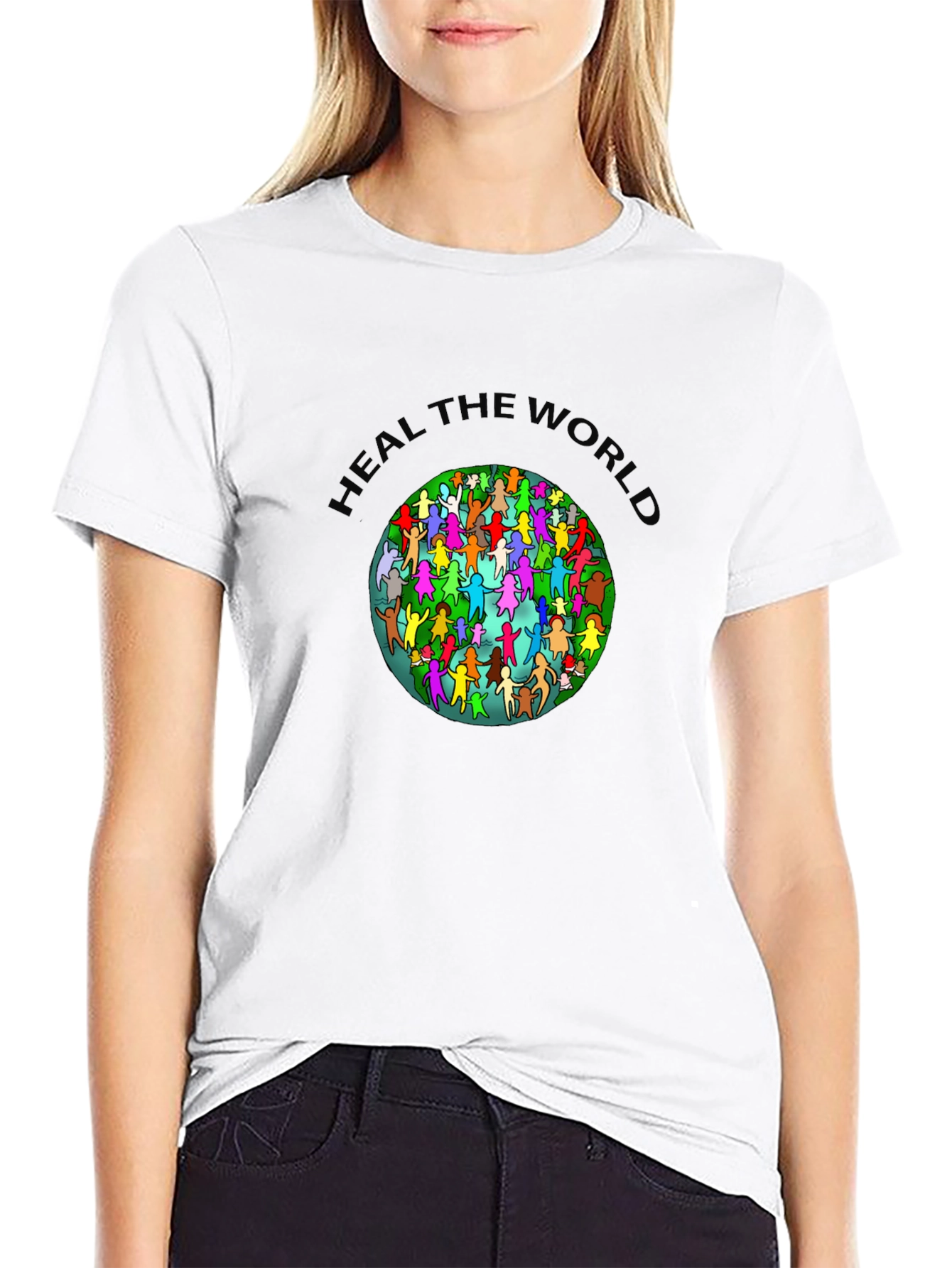Heal The World Graphic T-Shirt