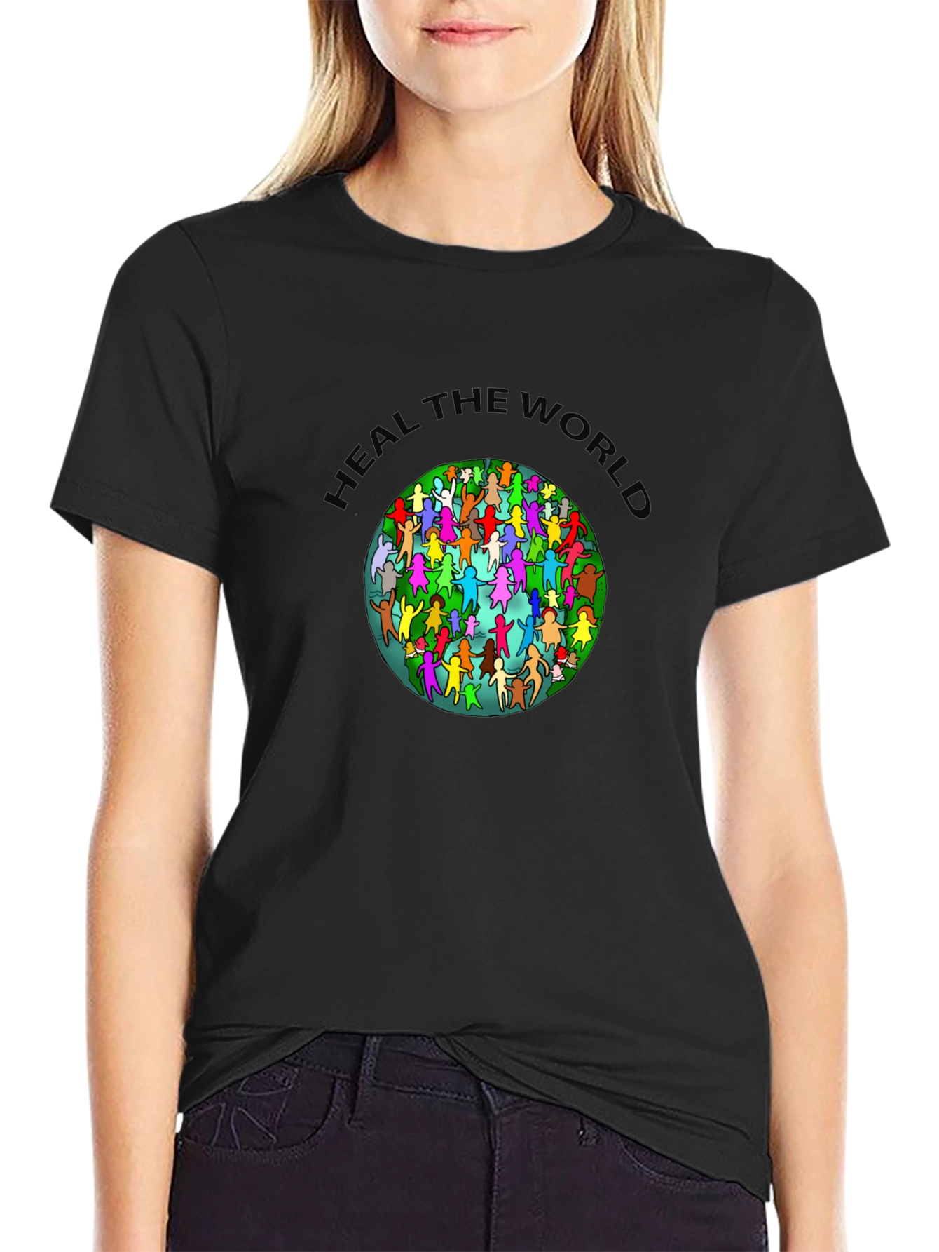 Heal The World Graphic T-Shirt