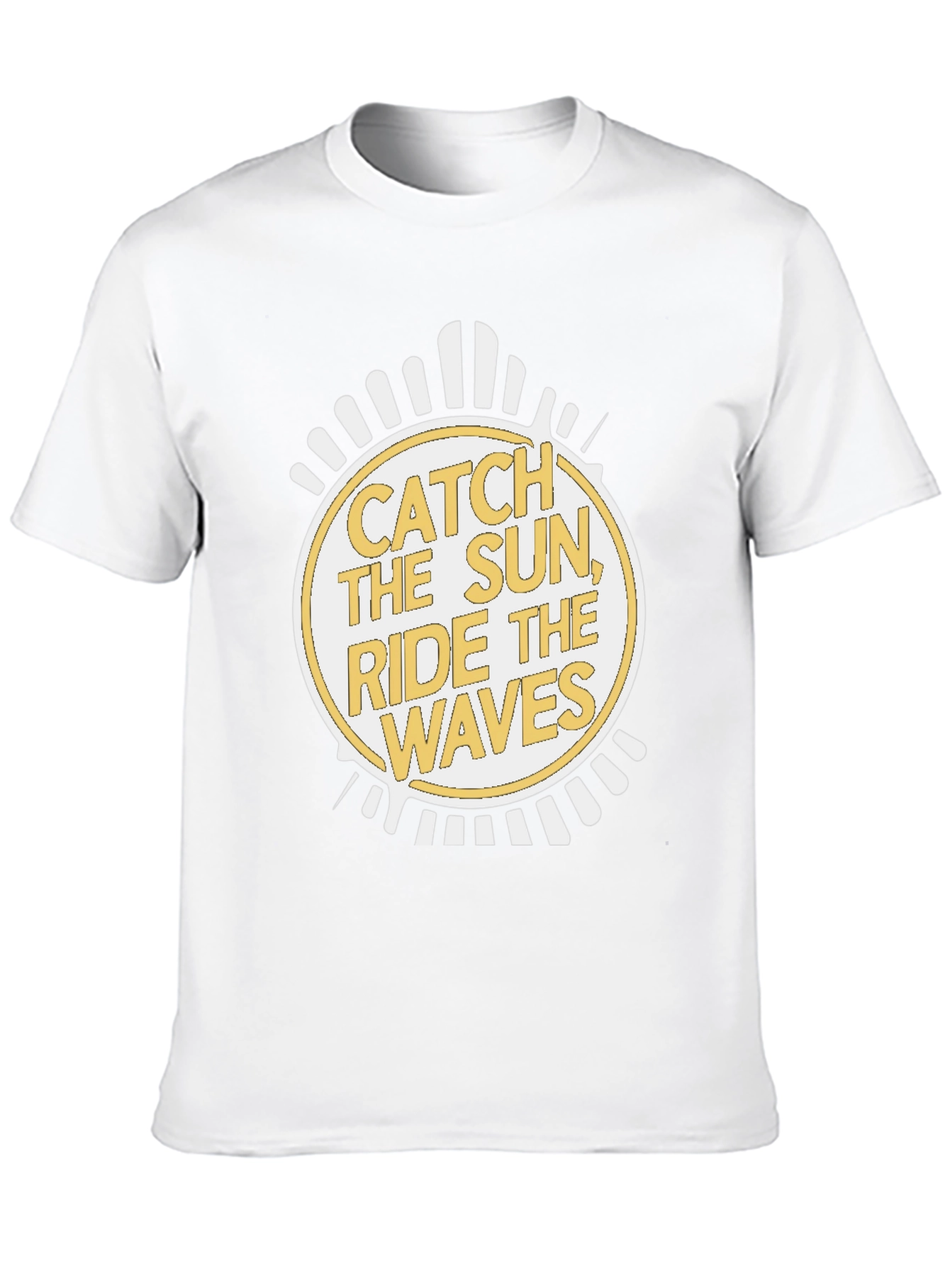 Catch The Sun Ride The Waves Graphic T-Shirt