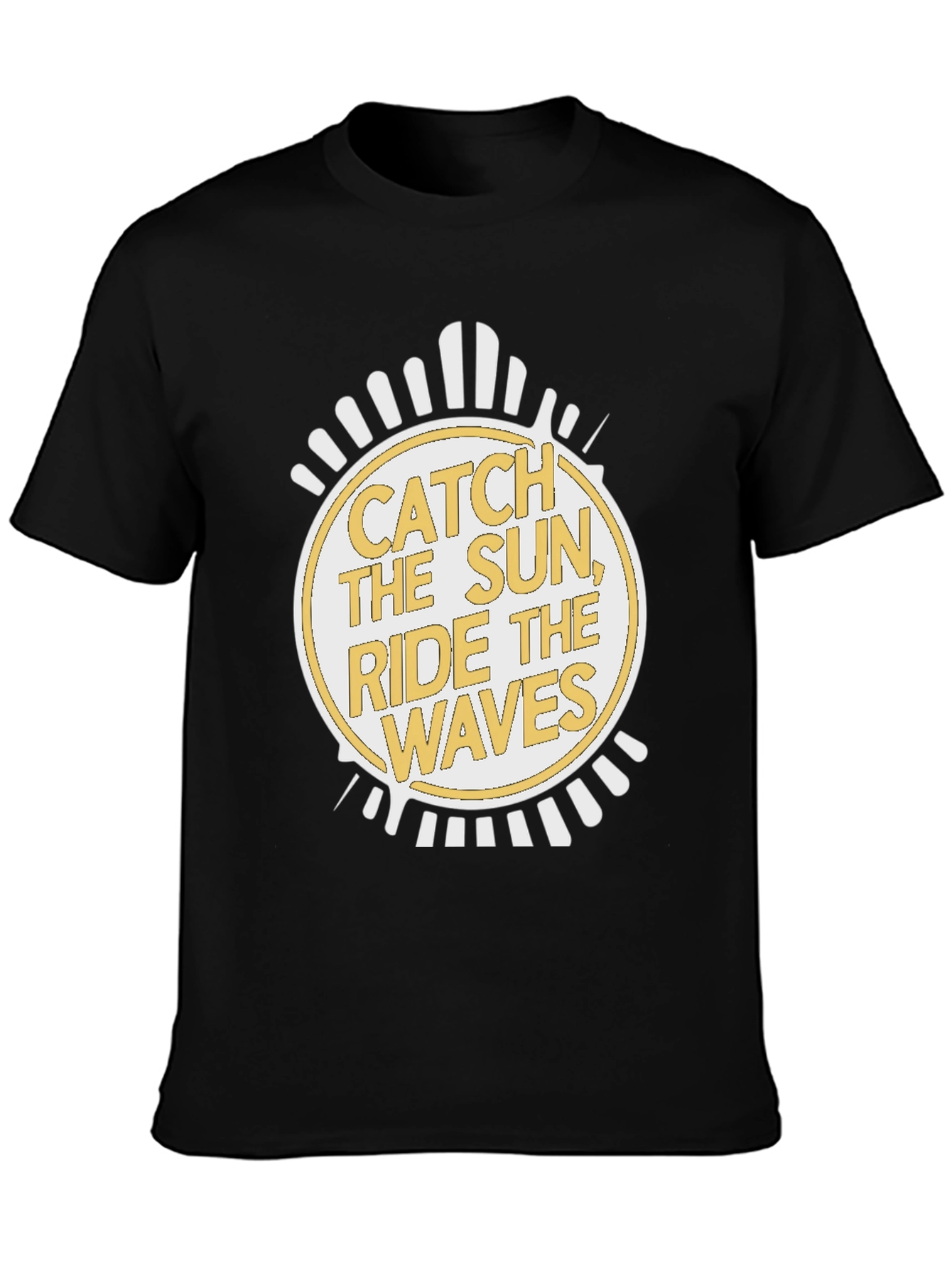 Catch The Sun Ride The Waves Graphic T-Shirt