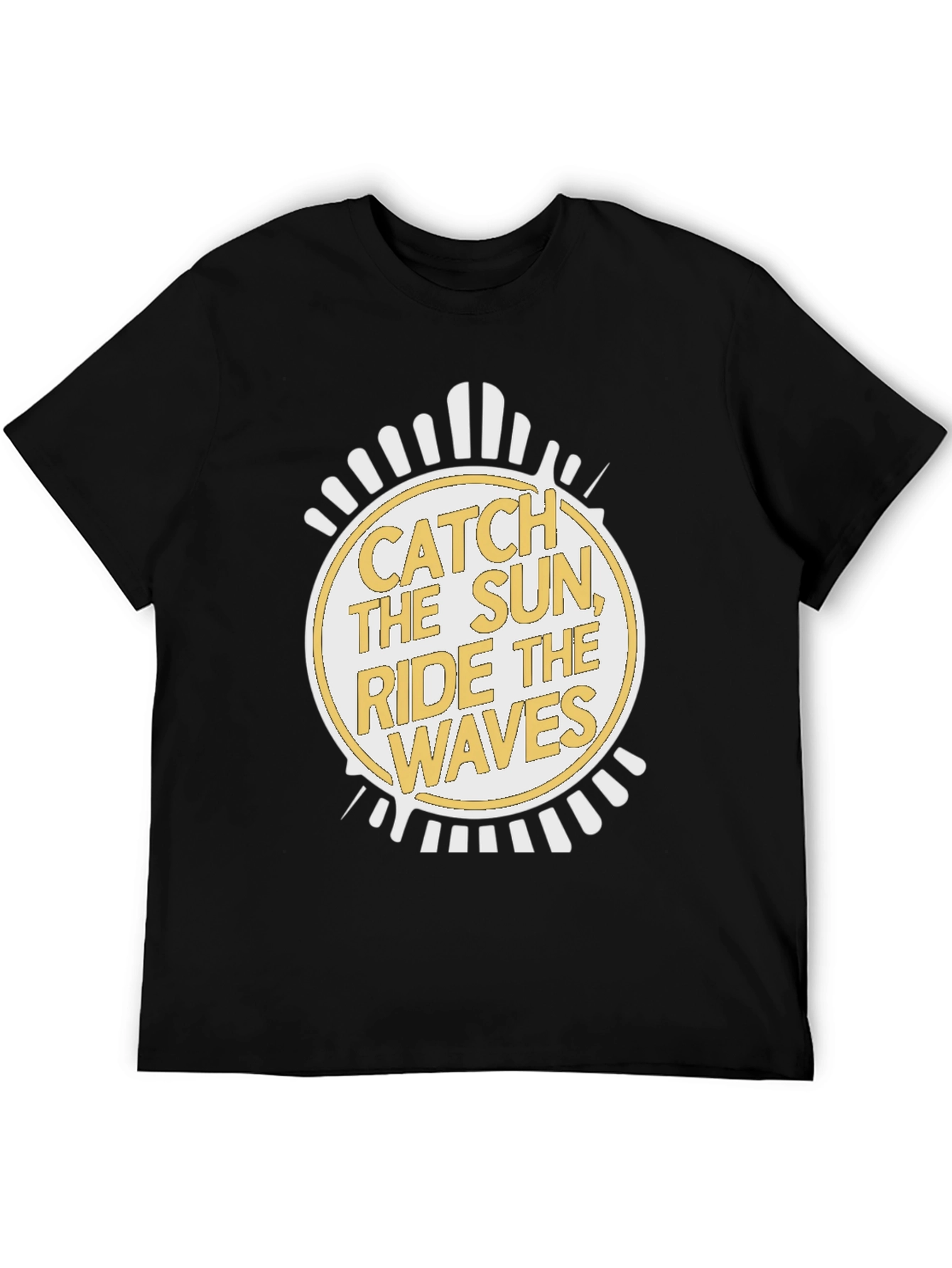 Catch The Sun Ride The Waves Graphic T-Shirt