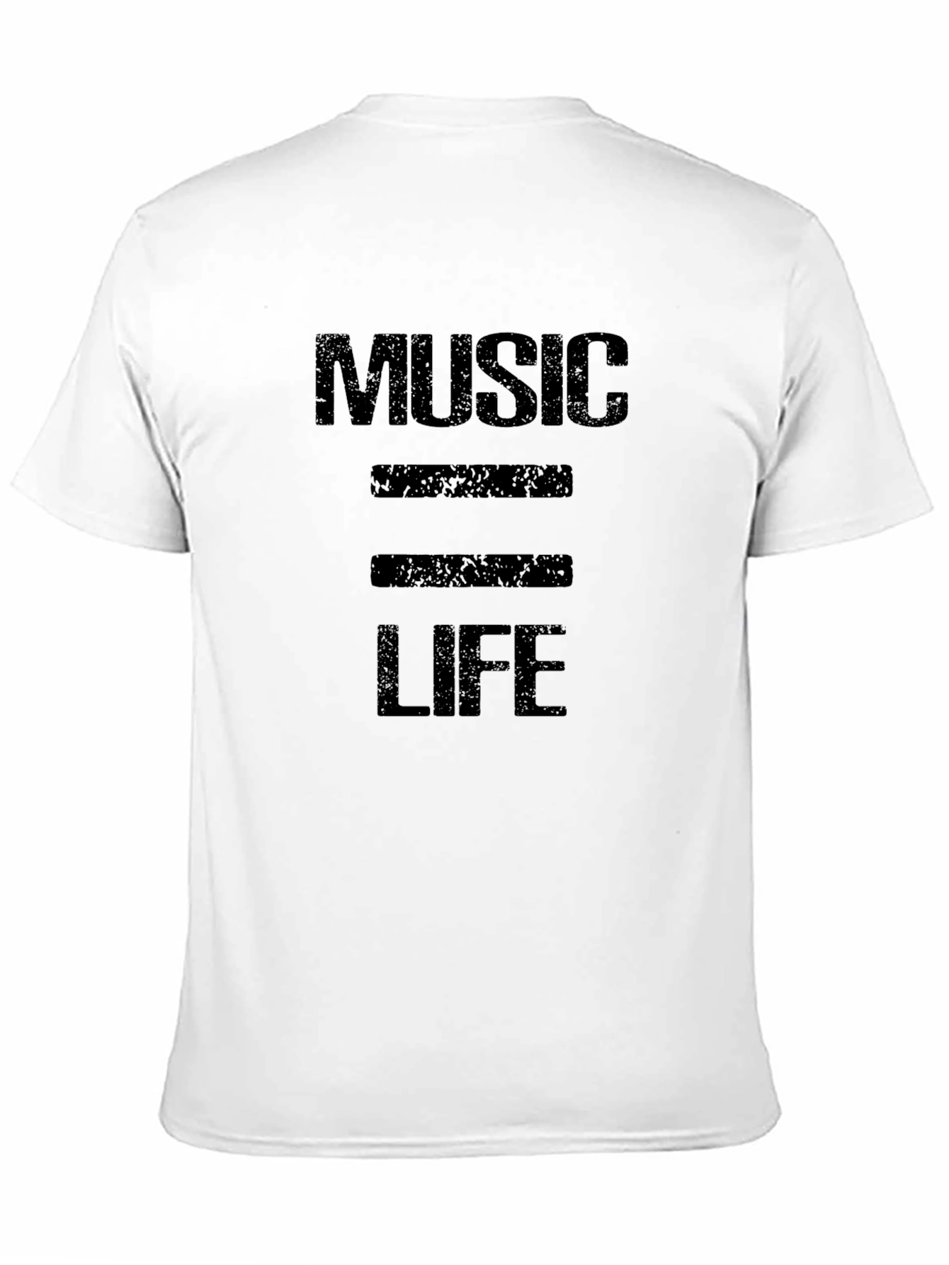 Music = Life Graphic T-Shirt