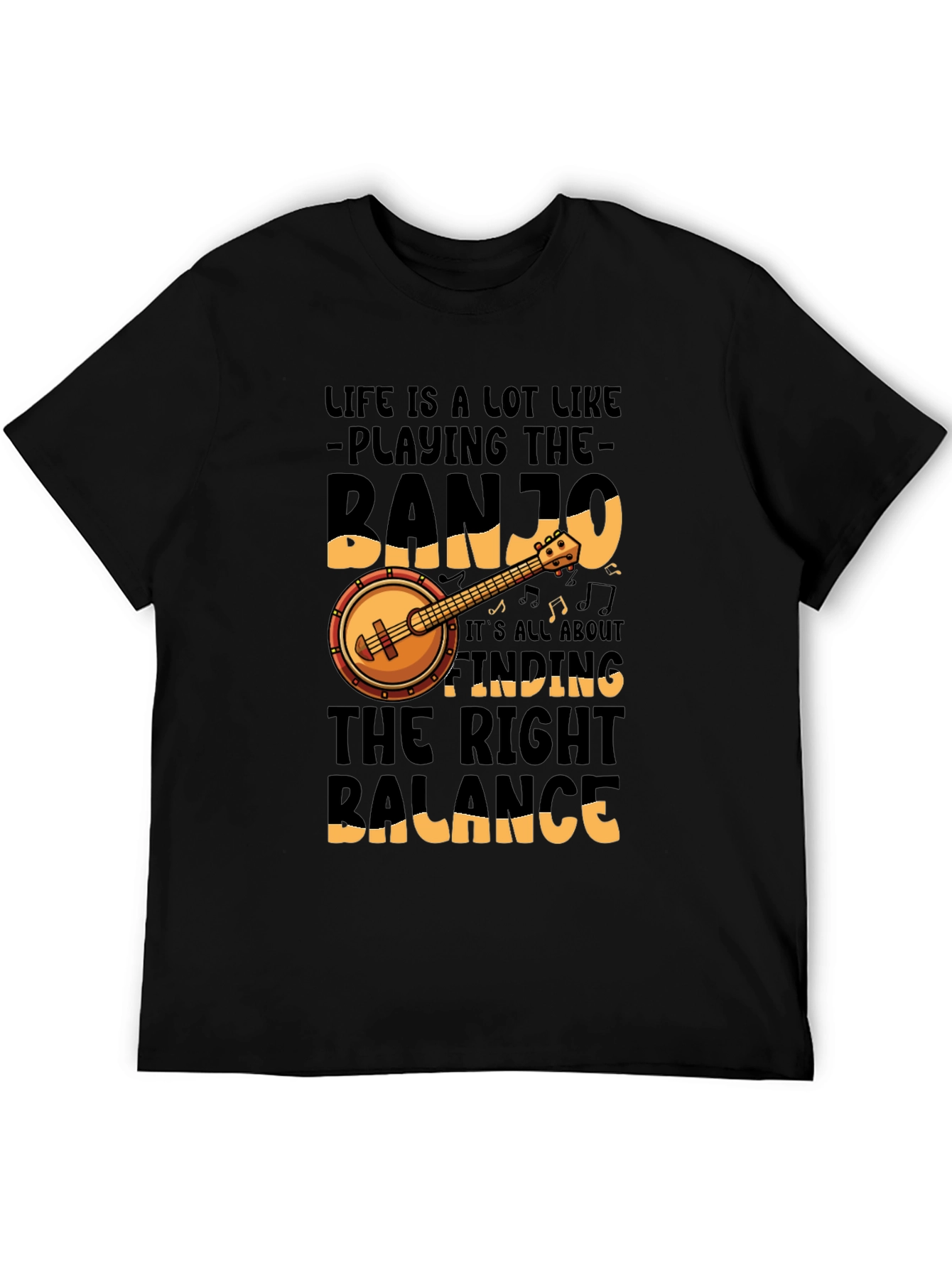 Banjo Life Balance Graphic Tee