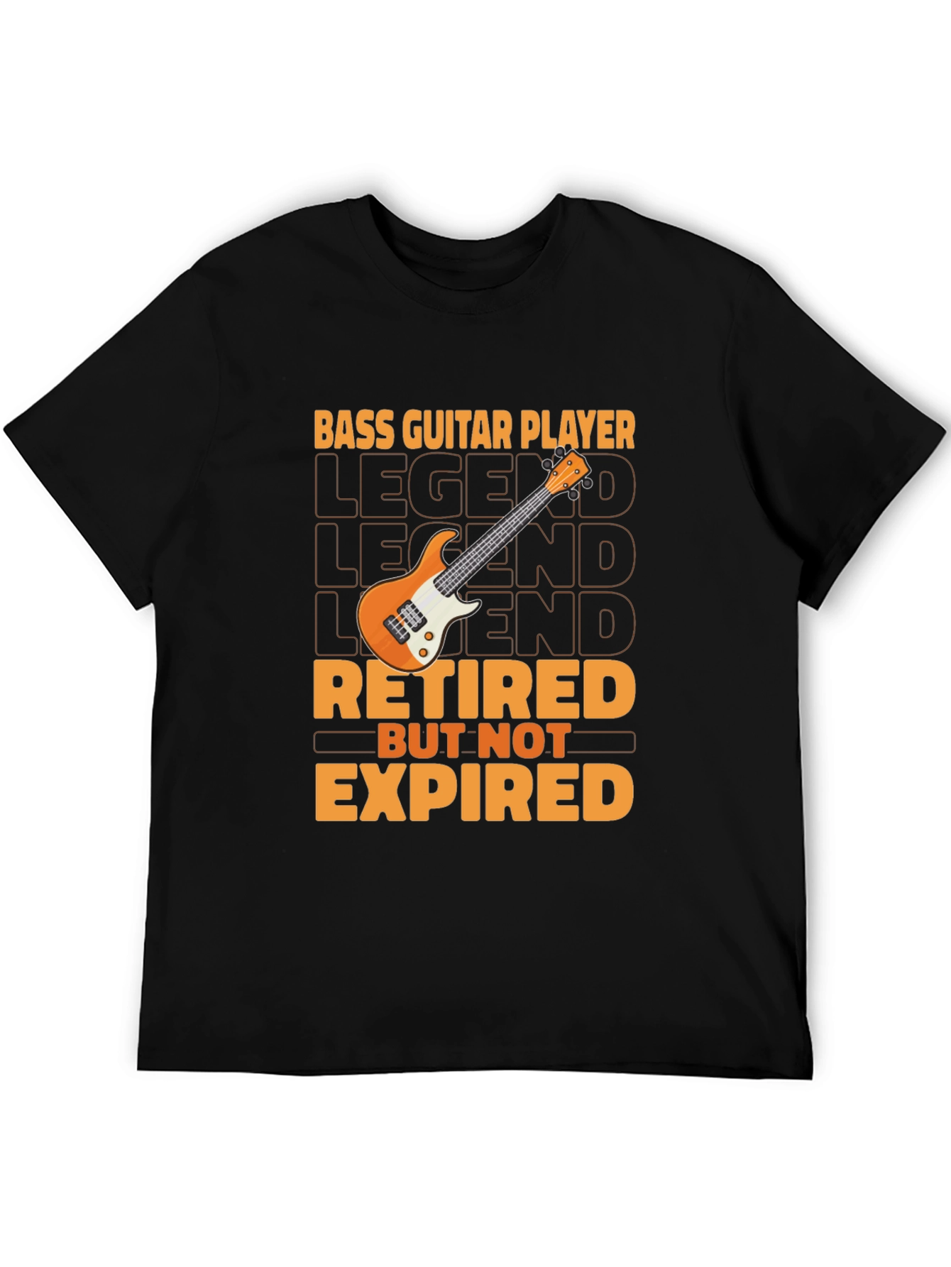 Bass Guitar Player Retired T-Shirt