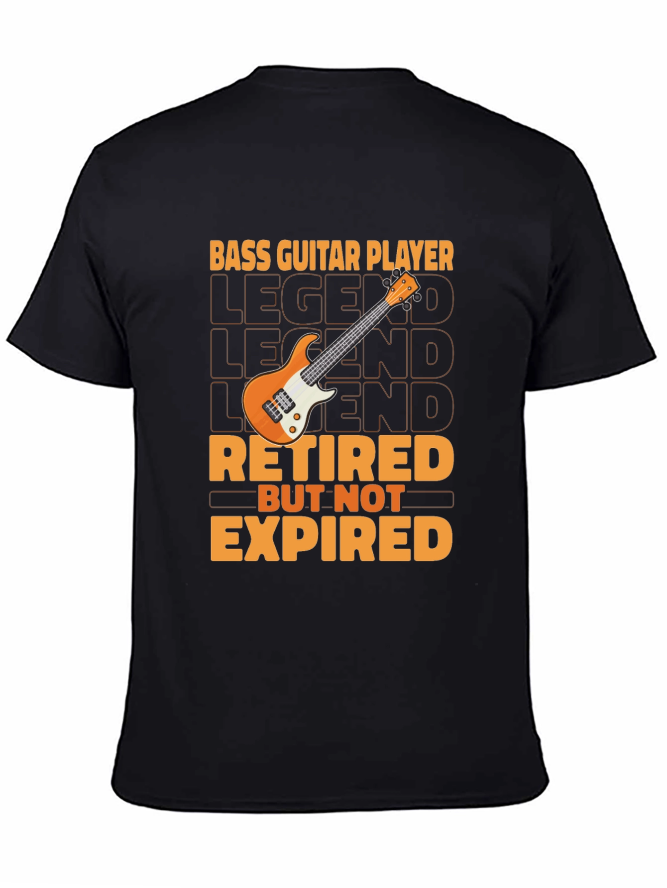 Bass Guitar Player Retired T-Shirt