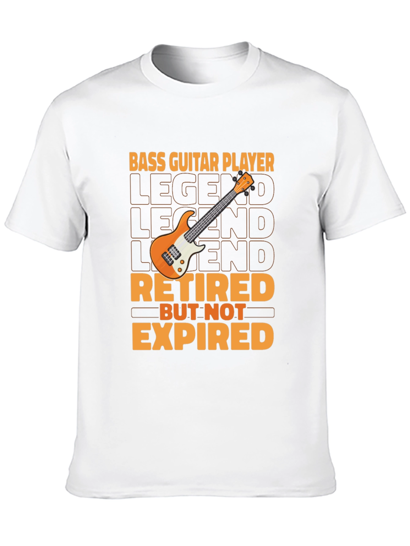 Bass Guitar Player Retired T-Shirt