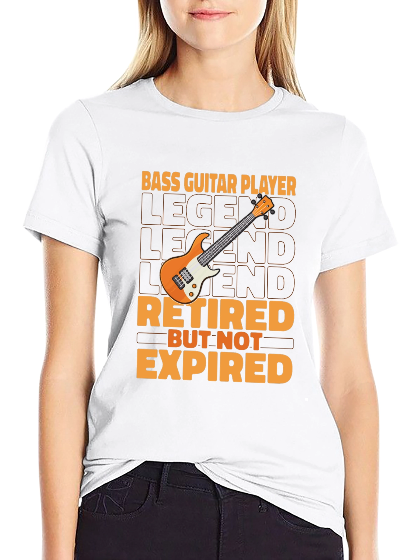 Bass Guitar Player Retired T-Shirt