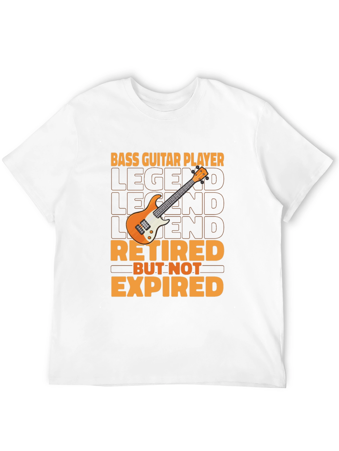 Bass Guitar Player Retired T-Shirt