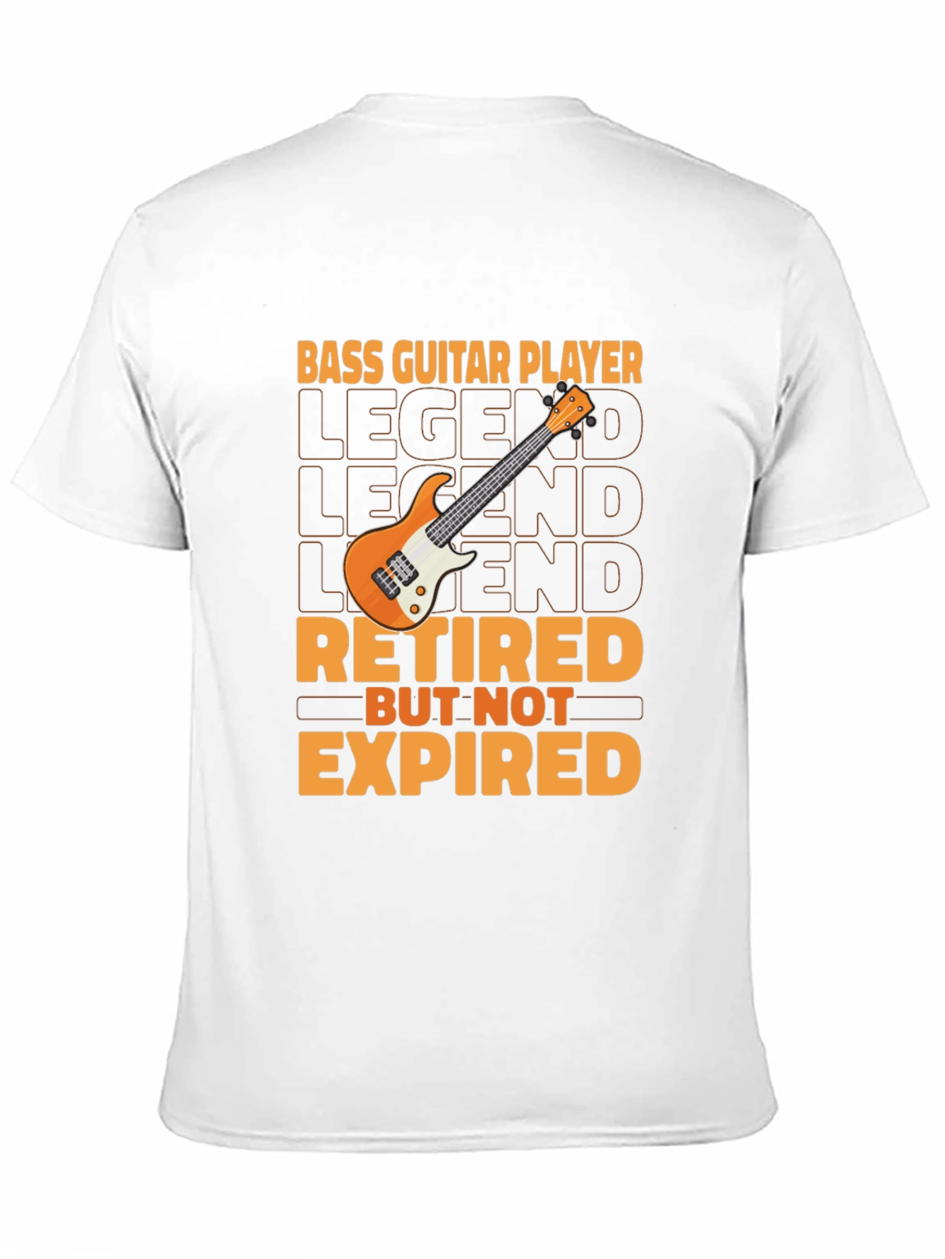 Bass Guitar Player Retired T-Shirt