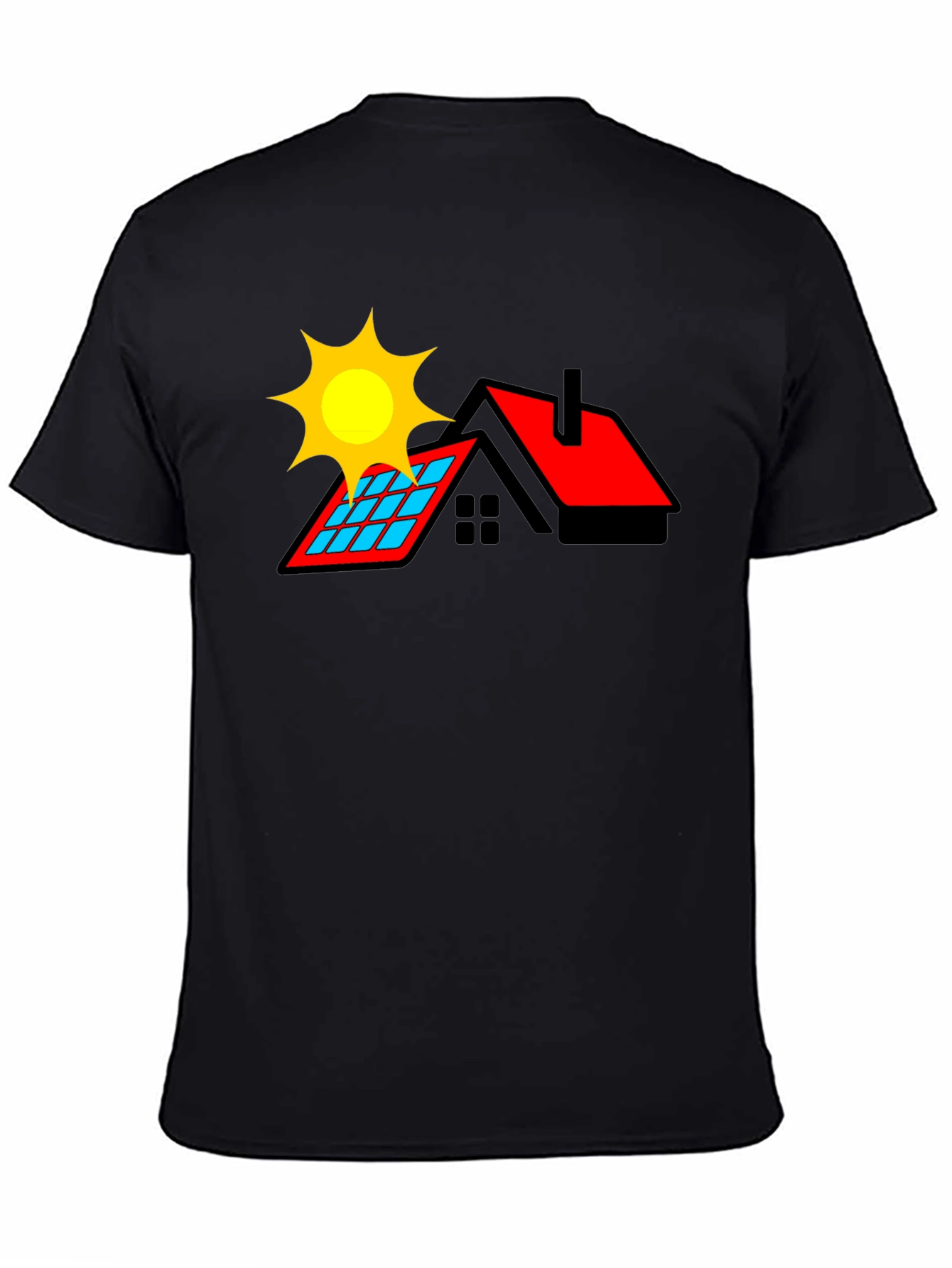 Solar Power House T-Shirt - Renewable Energy Tee