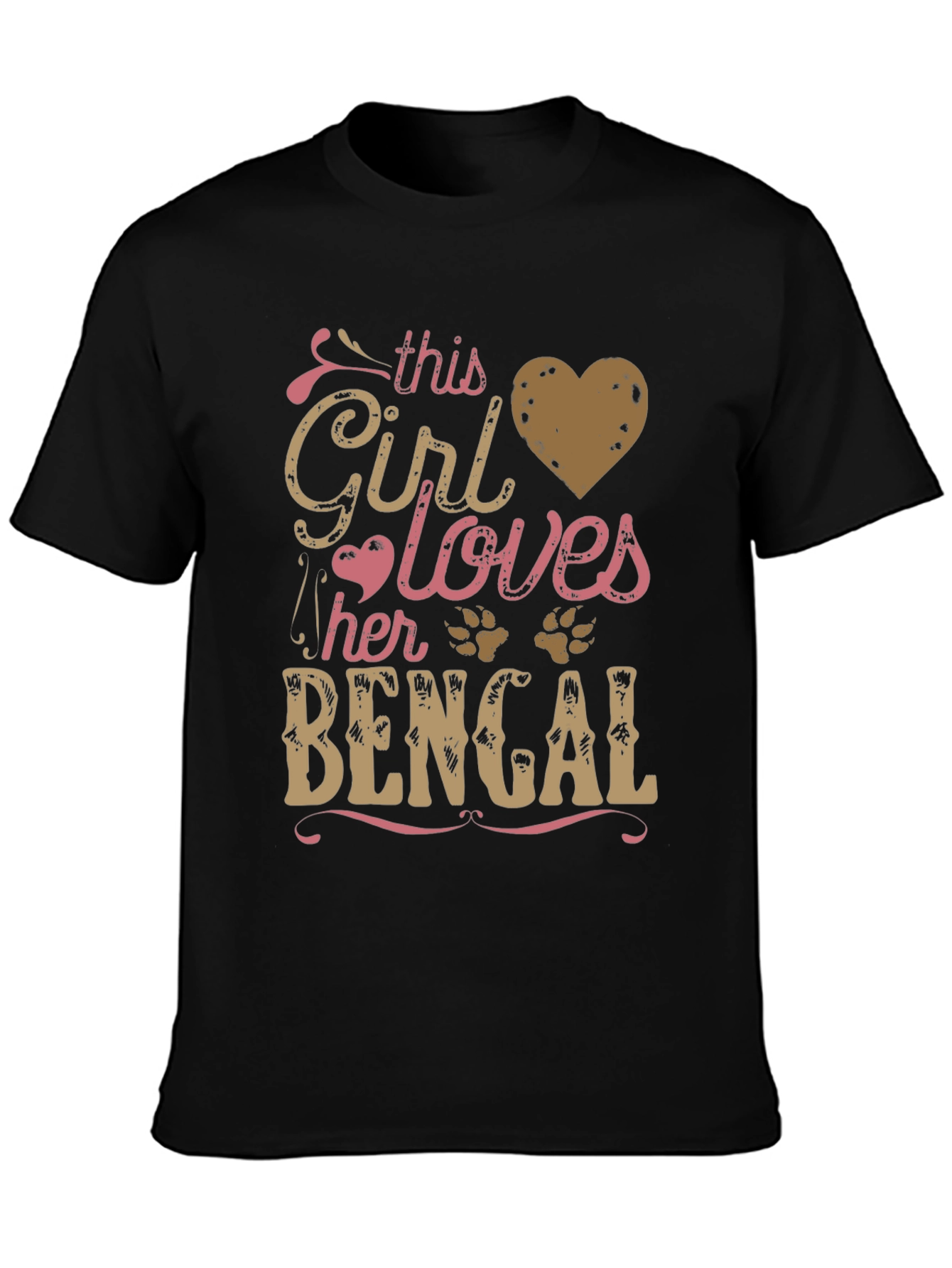 This Girl Loves Her Bengal T-Shirt