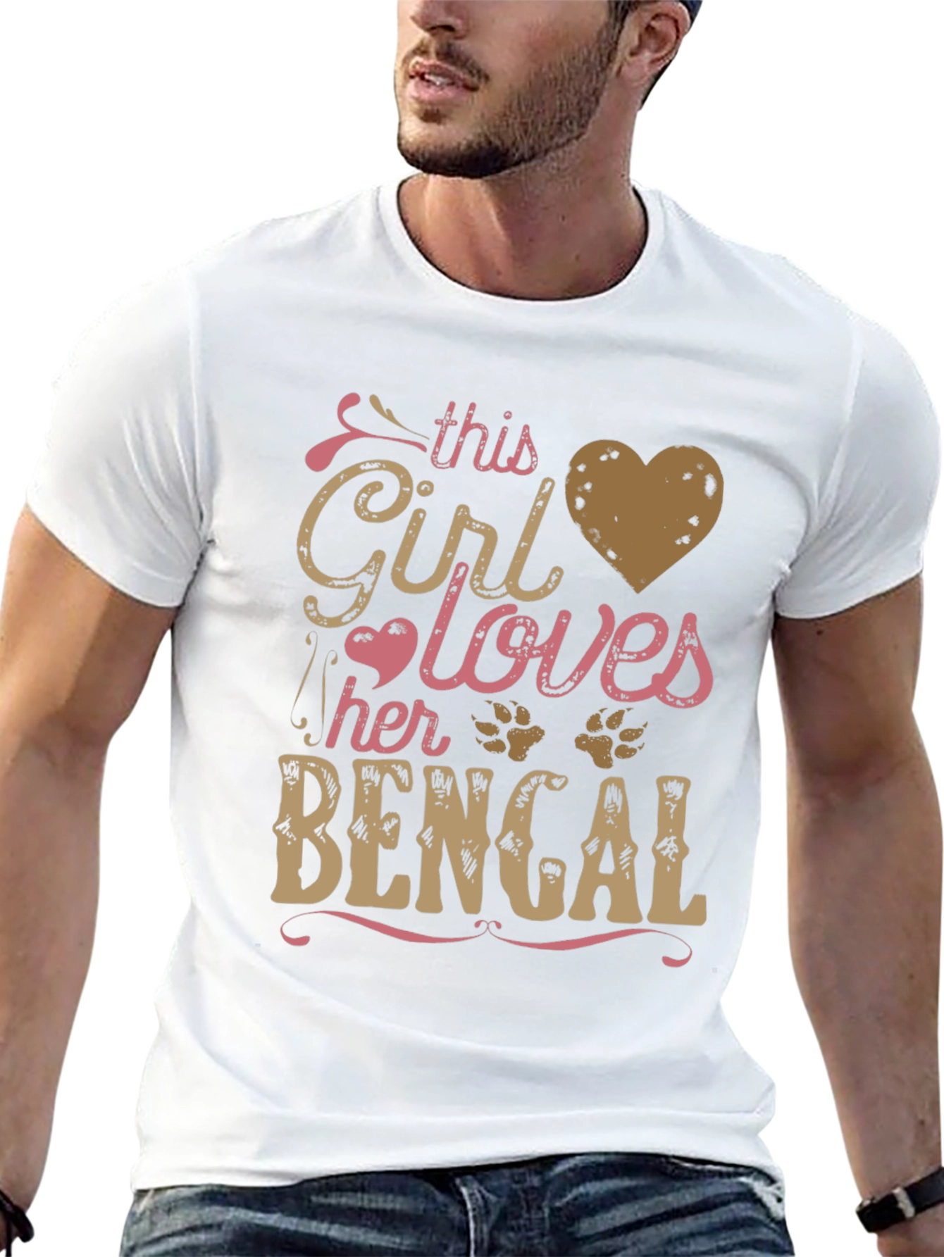 This Girl Loves Her Bengal T-Shirt