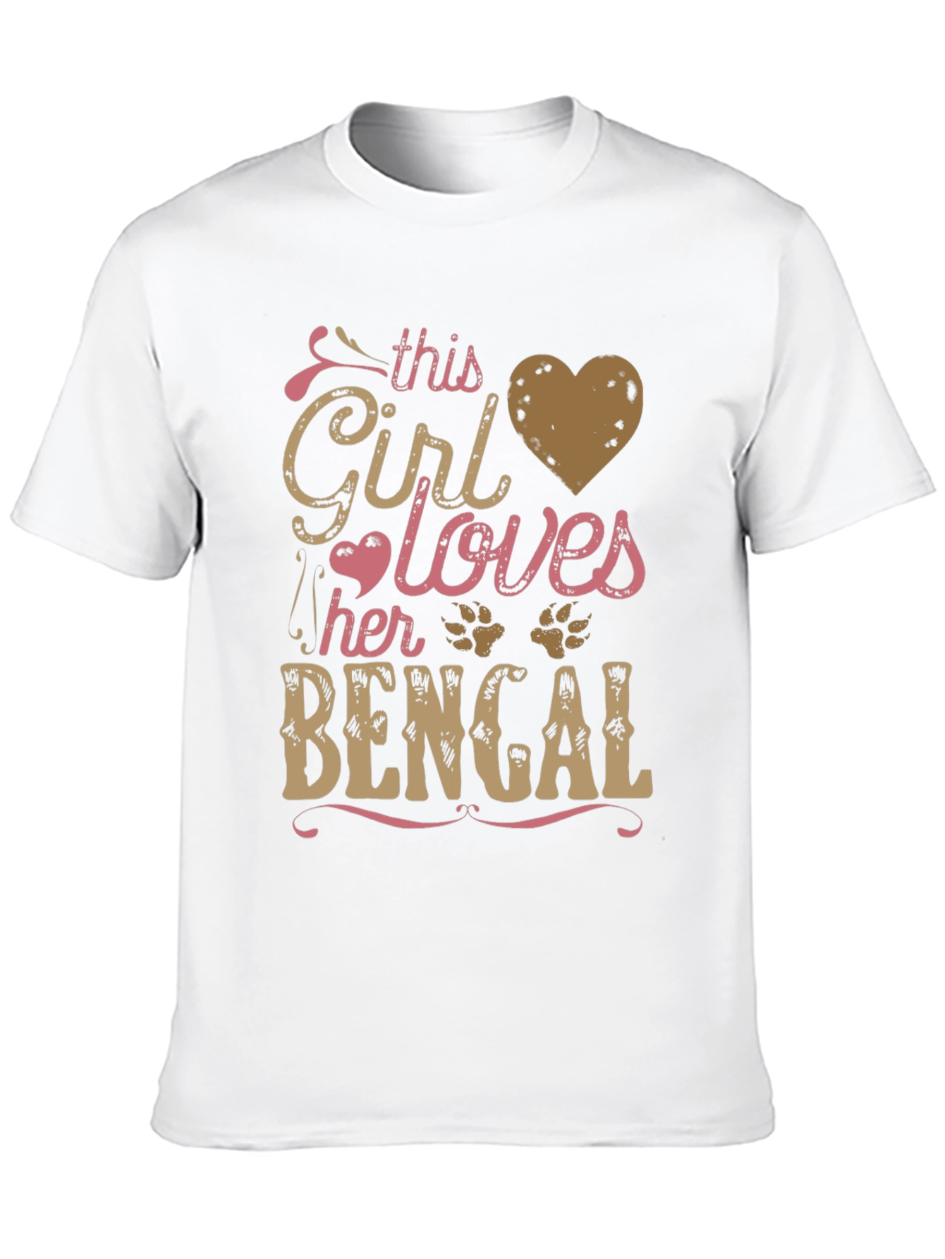 This Girl Loves Her Bengal T-Shirt