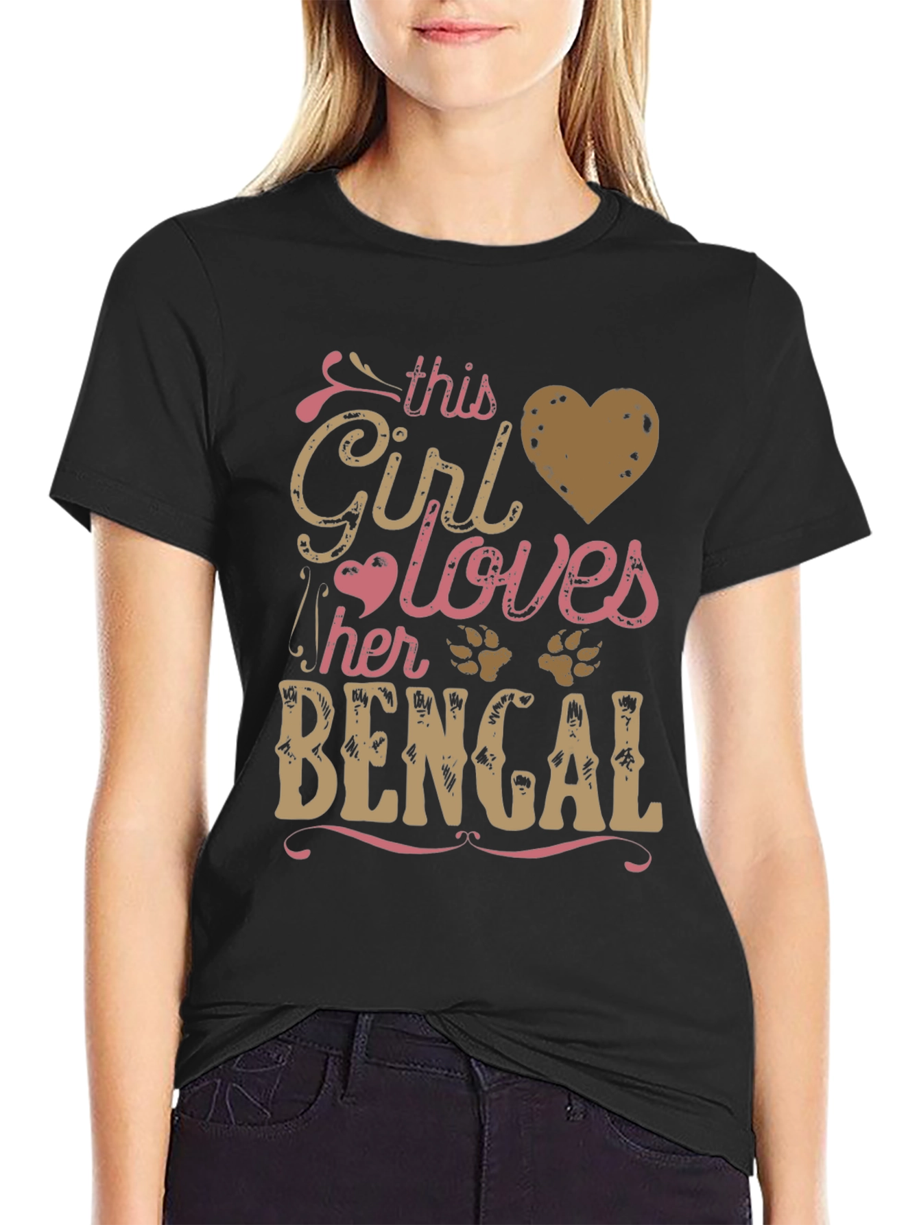 This Girl Loves Her Bengal T-Shirt