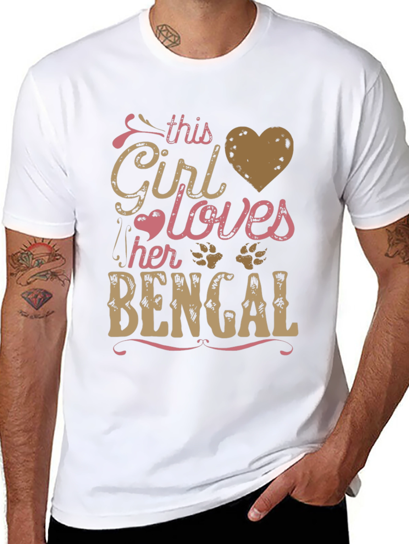 This Girl Loves Her Bengal T-Shirt