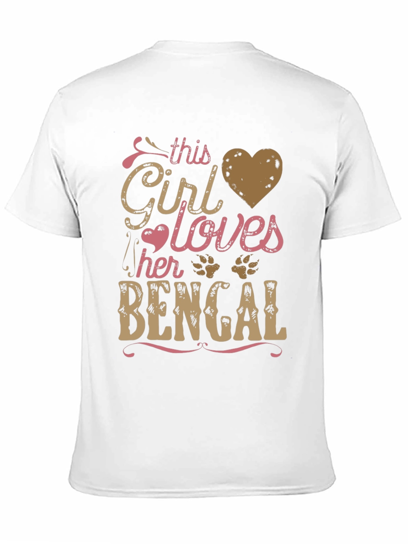 This Girl Loves Her Bengal T-Shirt