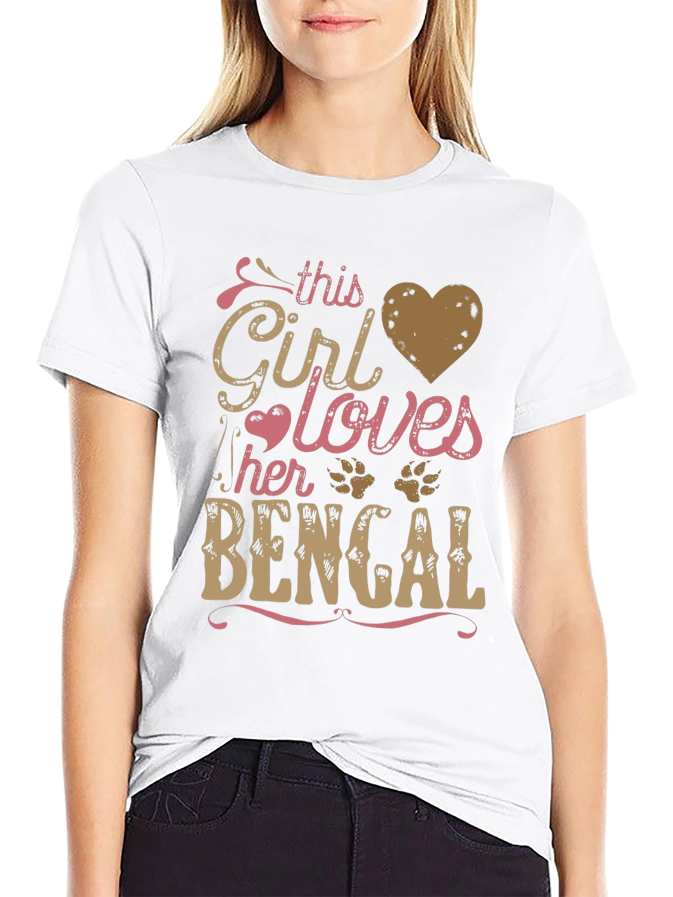 This Girl Loves Her Bengal T-Shirt