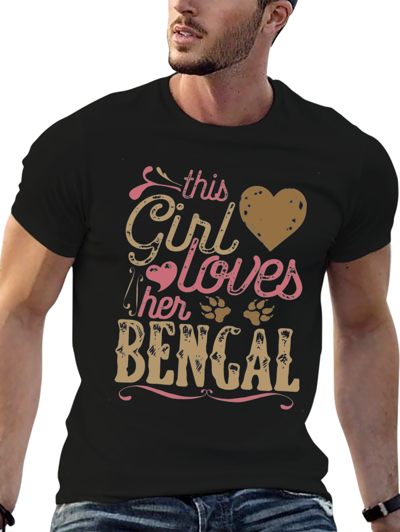 This Girl Loves Her Bengal T-Shirt