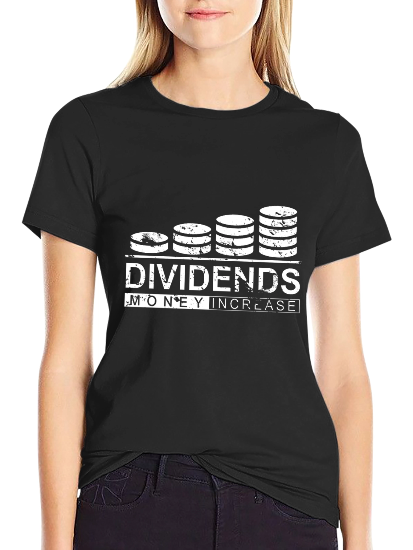 Dividends Money Increase Graphic T-Shirt