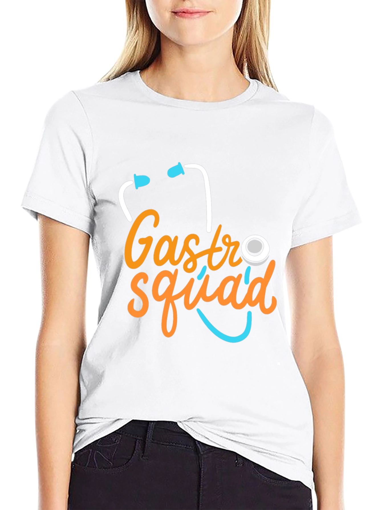 Gastro Squad Stethoscope Graphic T-Shirt