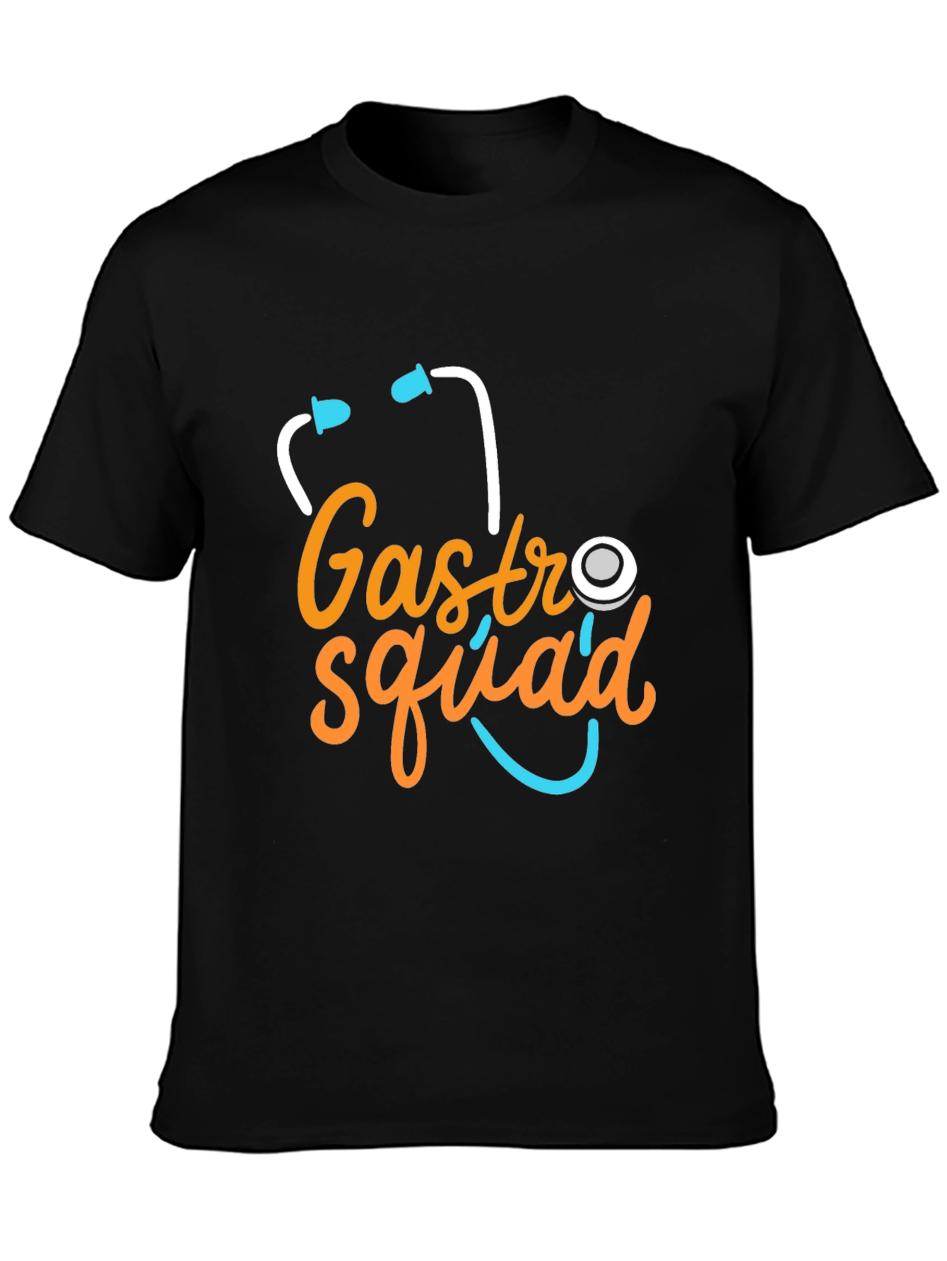 Gastro Squad Stethoscope Graphic T-Shirt