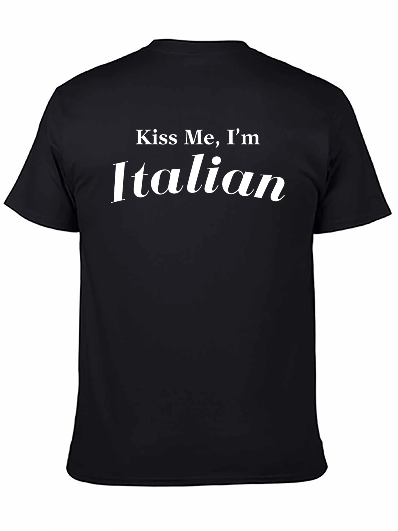 Kiss Me Im Italian T-Shirt - St Patricks Day