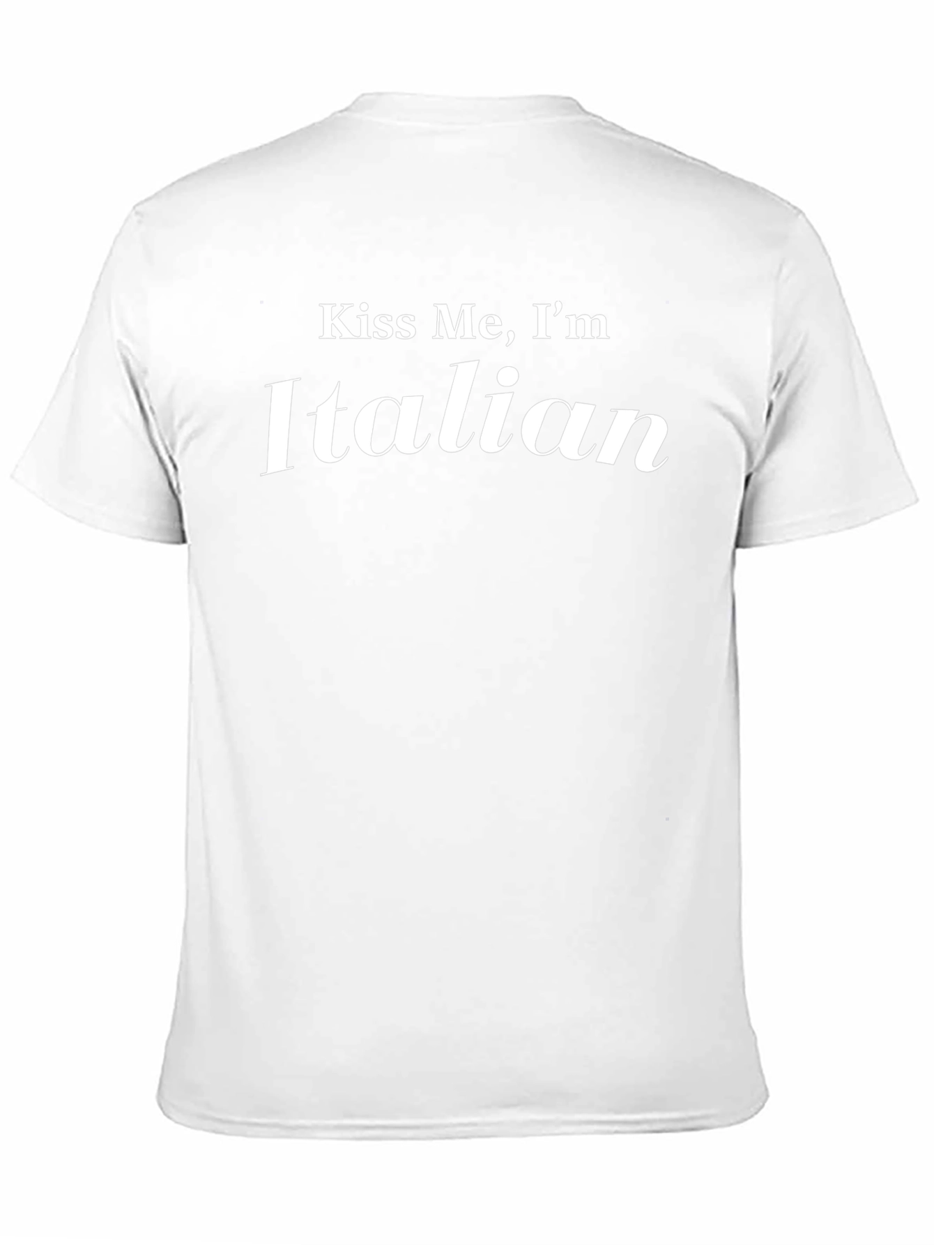 Kiss Me Im Italian T-Shirt - St Patricks Day