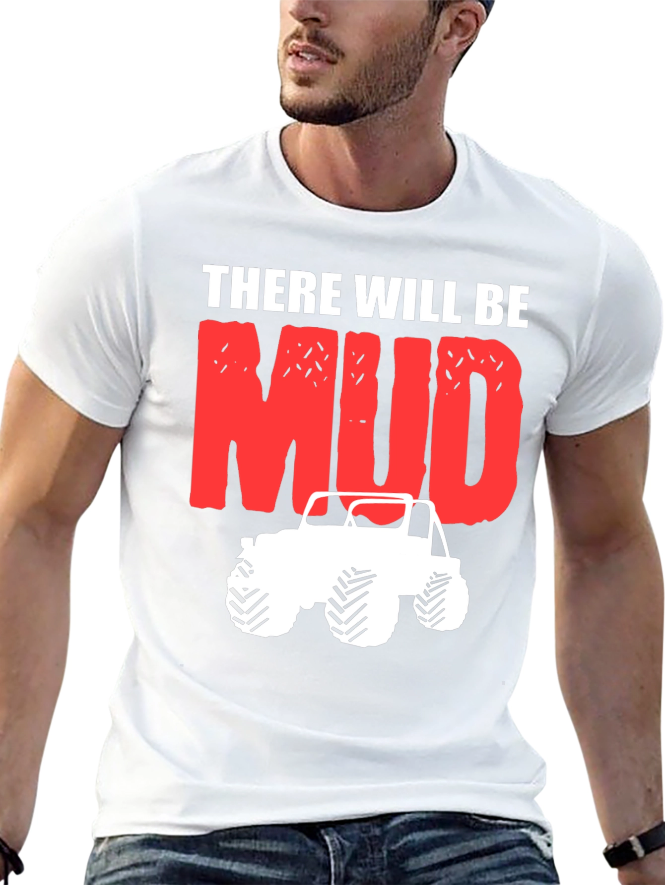 Mud Jeep Graphic Tee - Black