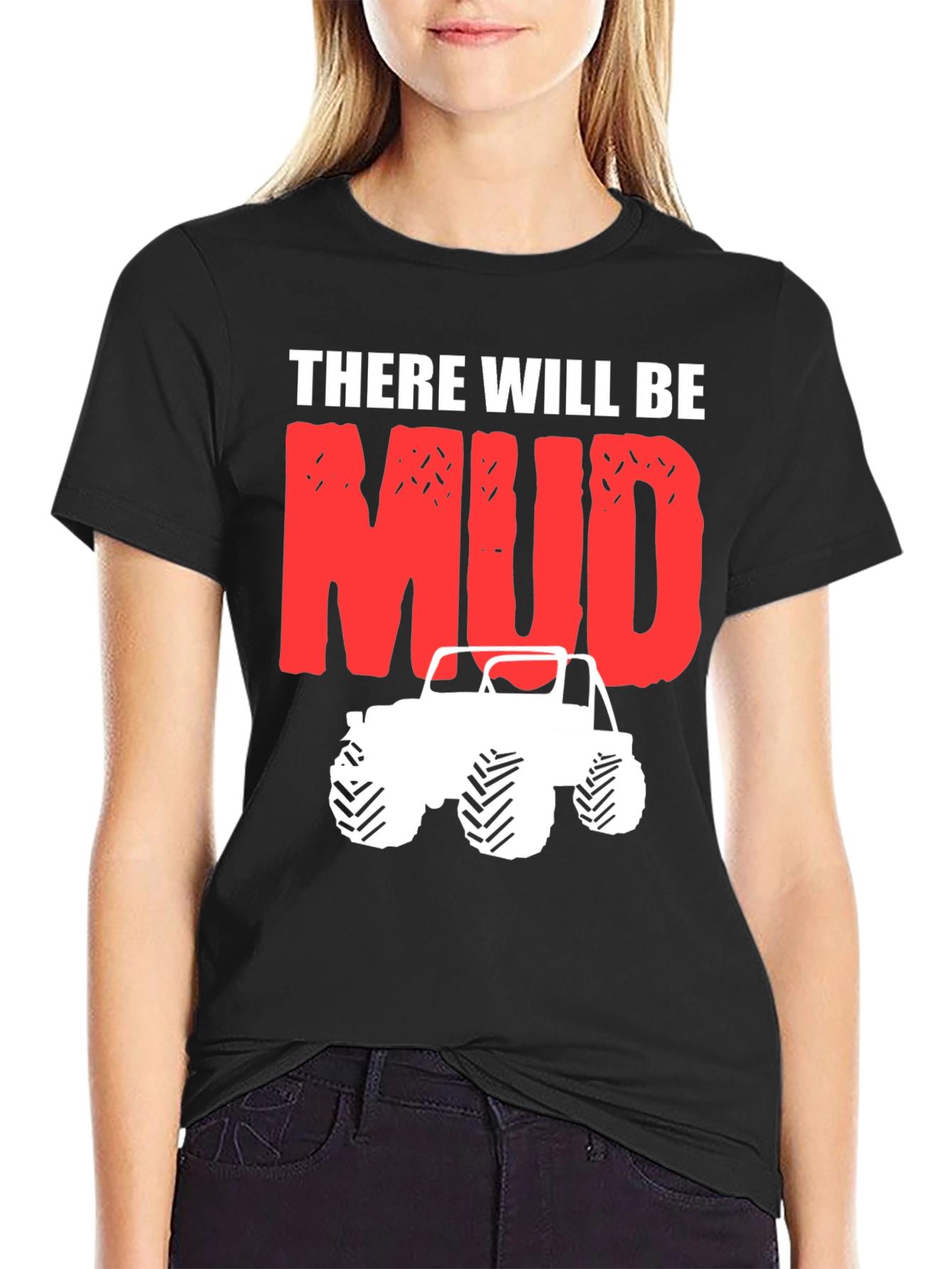 Mud Jeep Graphic Tee - Black