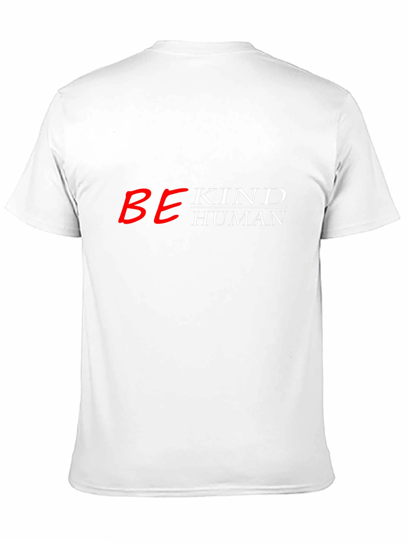 Be Kind Human Black Graphic Tee