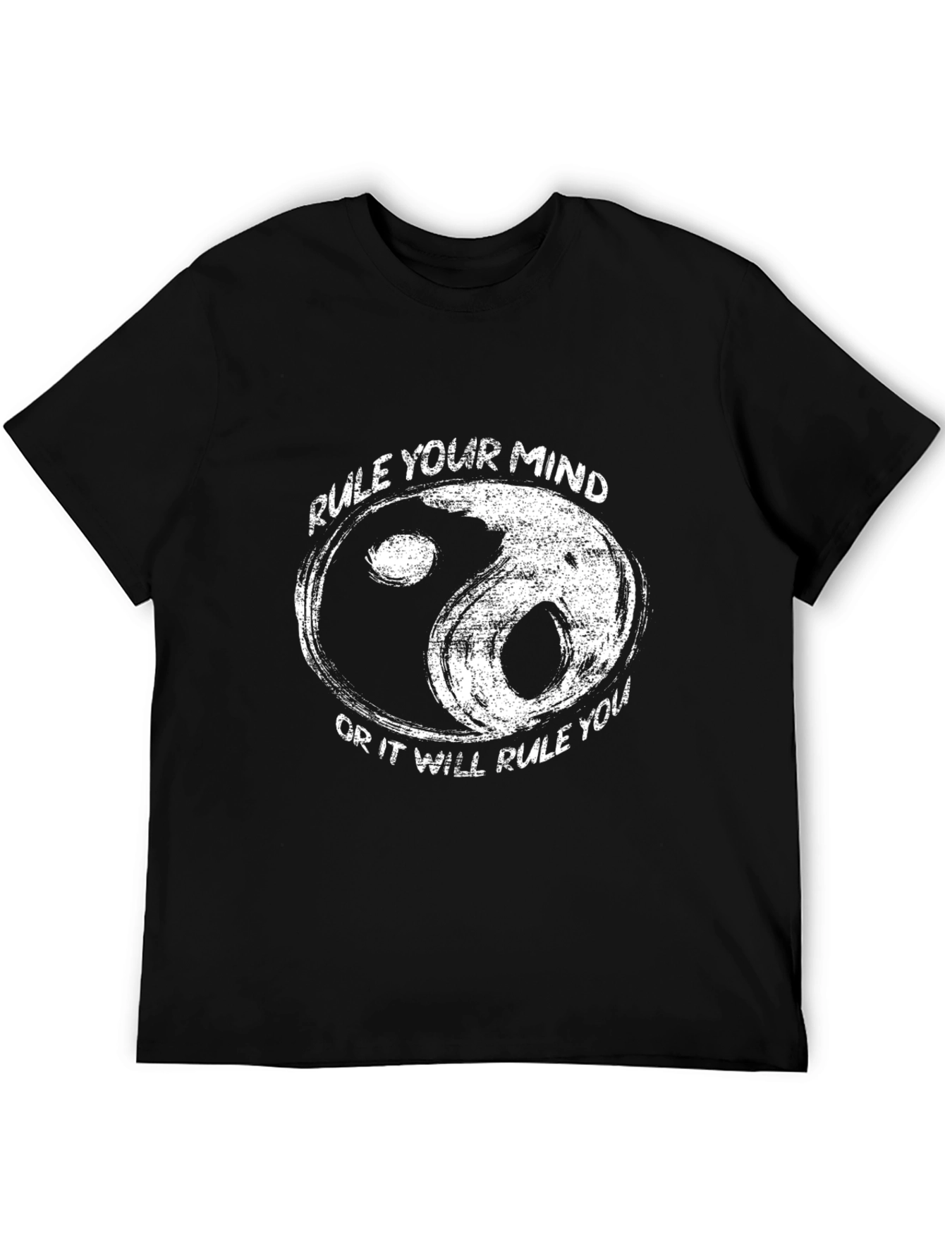 Yin Yang Rule Your Mind Graphic Tee