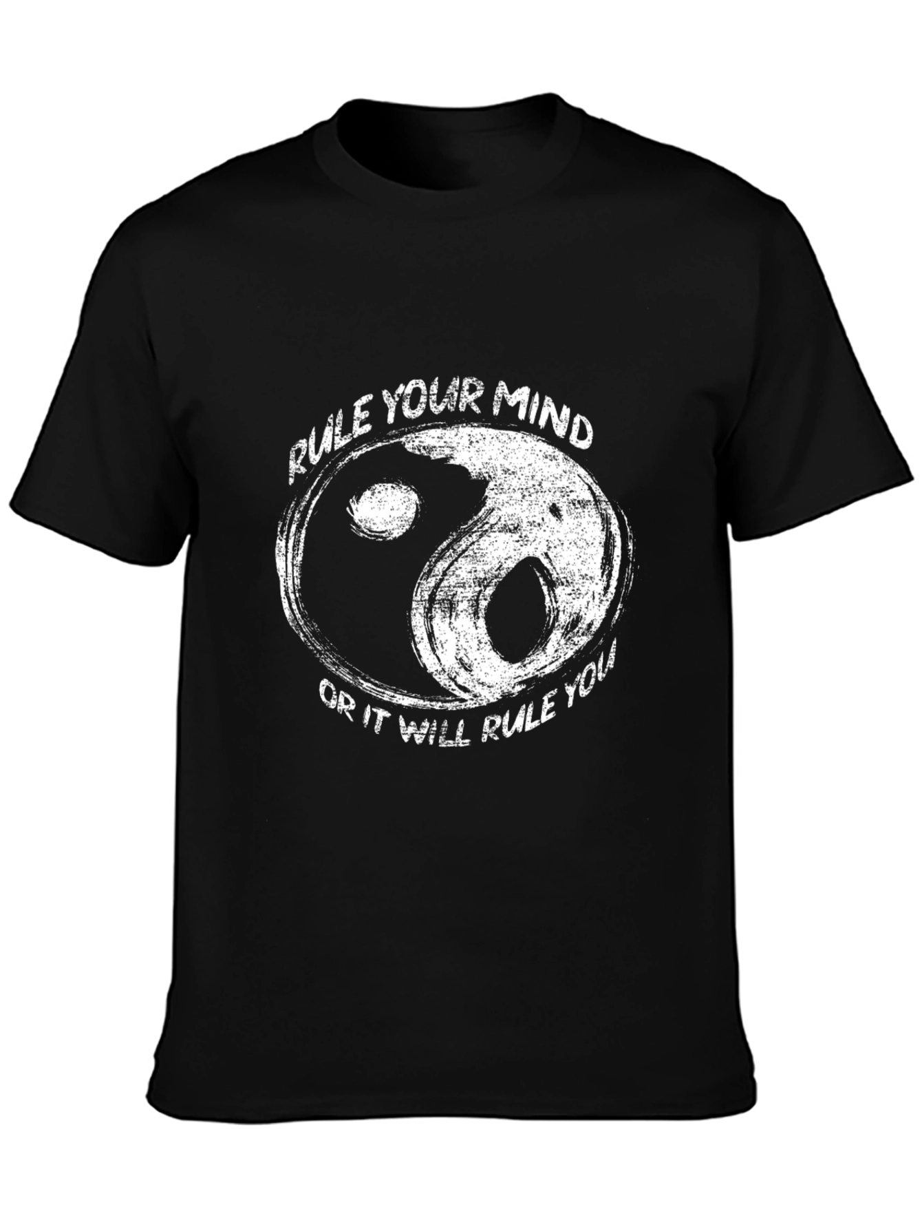 Yin Yang Rule Your Mind Graphic Tee