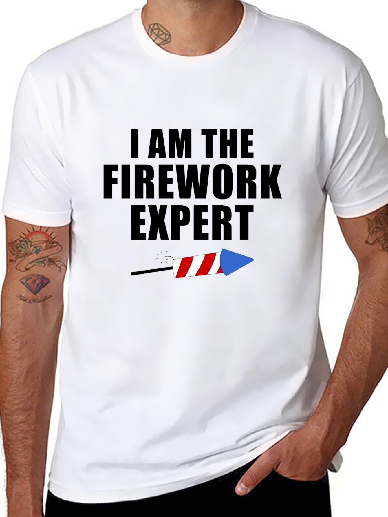 I Am The Firework Expert Tee
