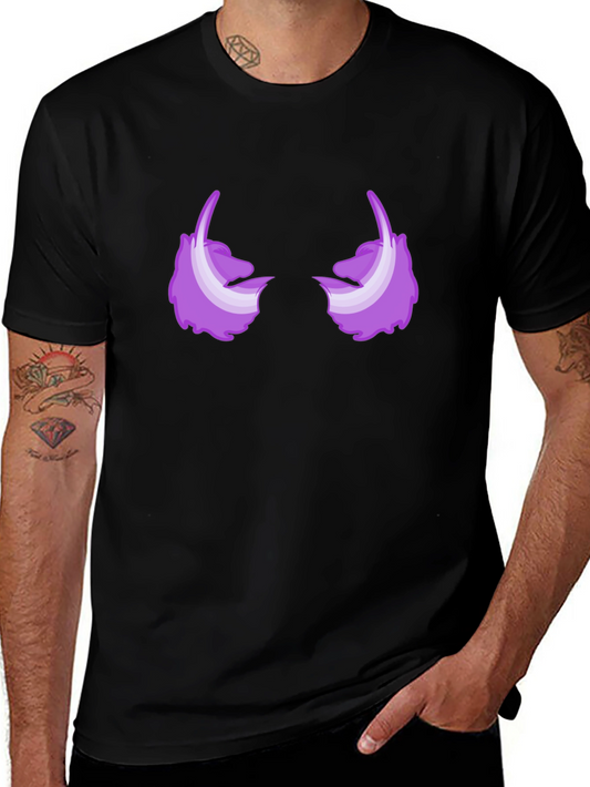 Abstract Eye Graphic Tee - Mens Black T-Shirt