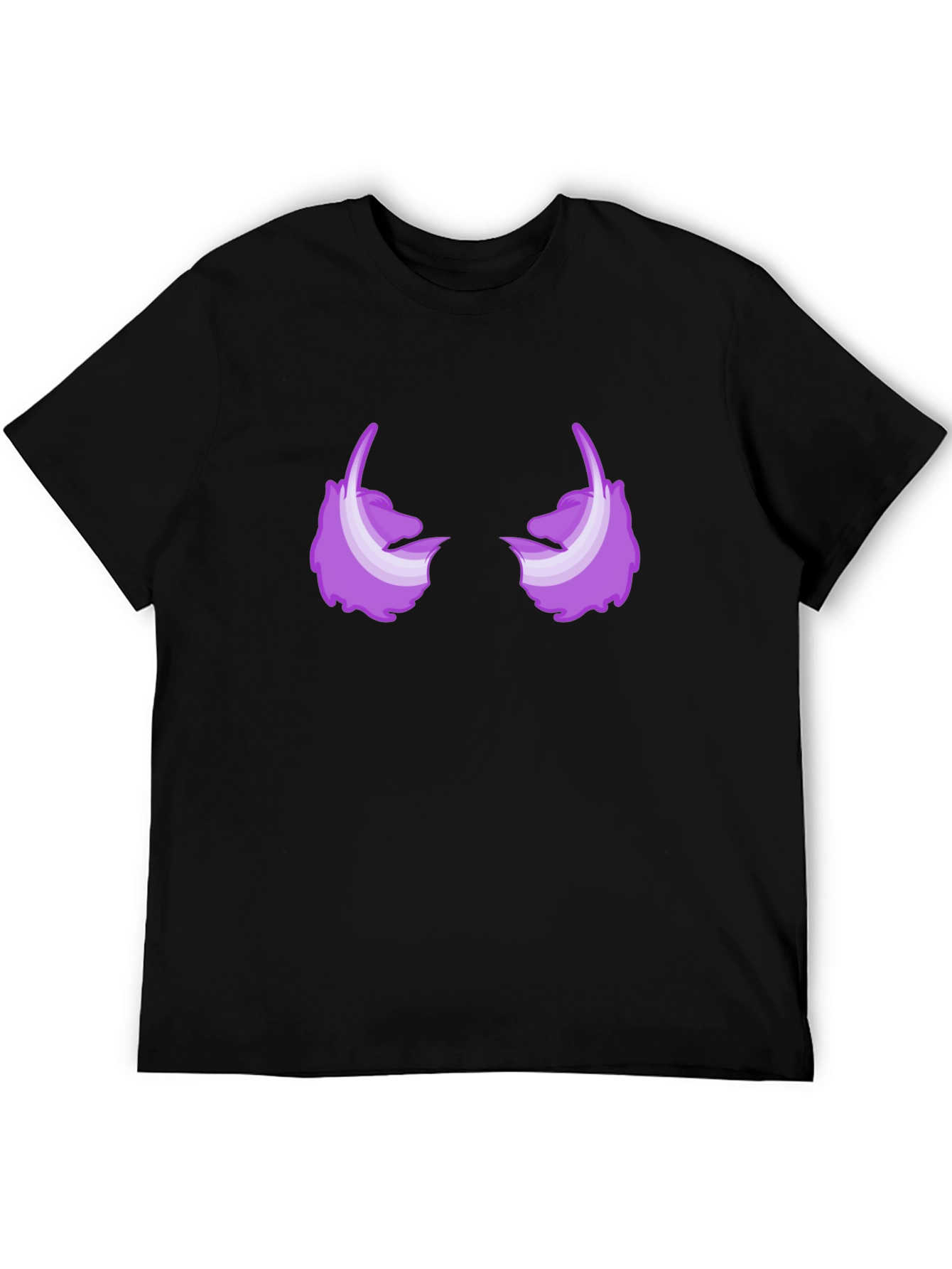 Abstract Eye Graphic Tee - Mens Black T-Shirt