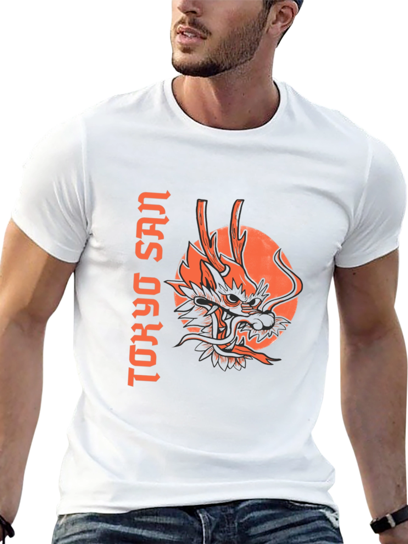 Tokyo San Dragon Graphic Tee