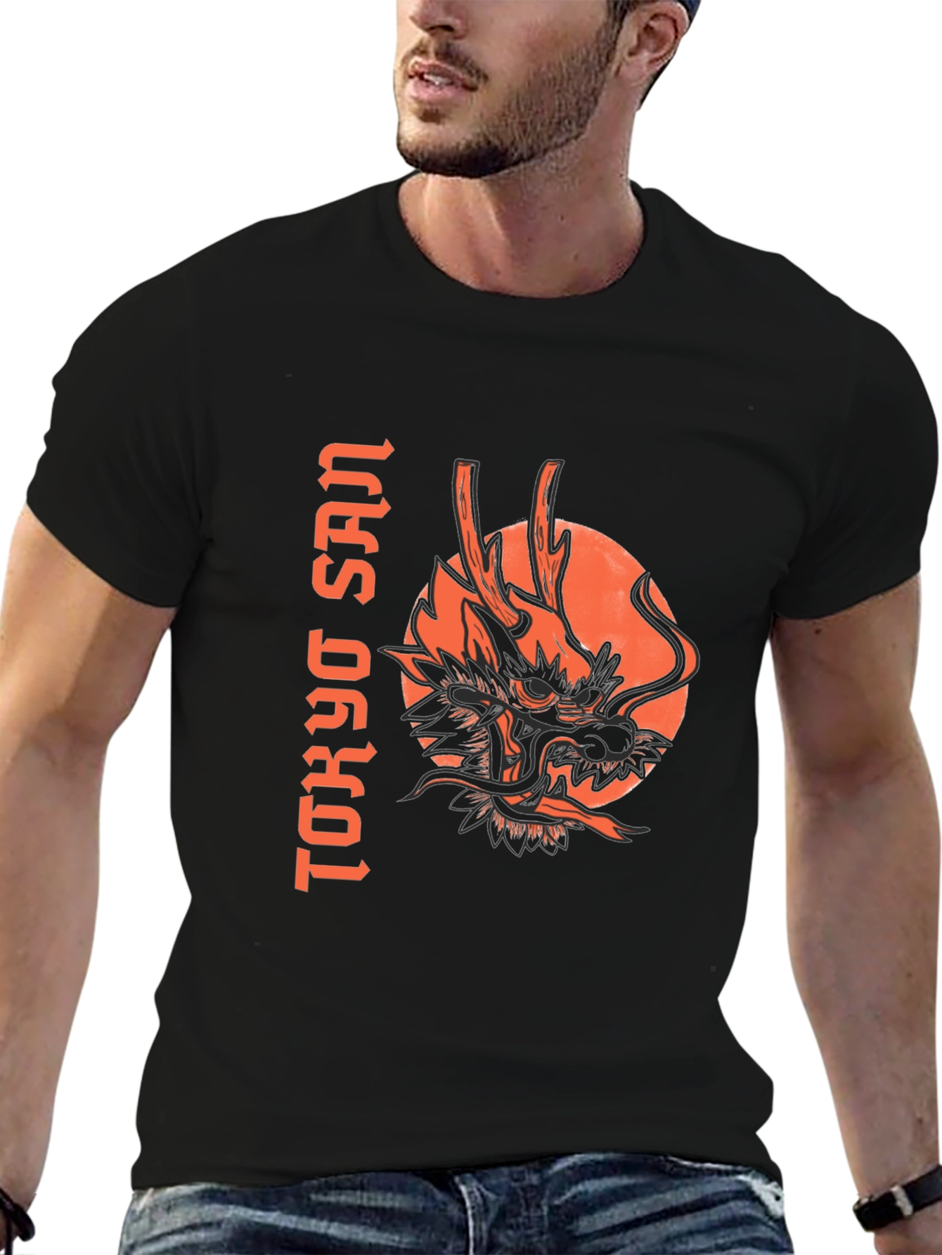 Tokyo San Dragon Graphic Tee