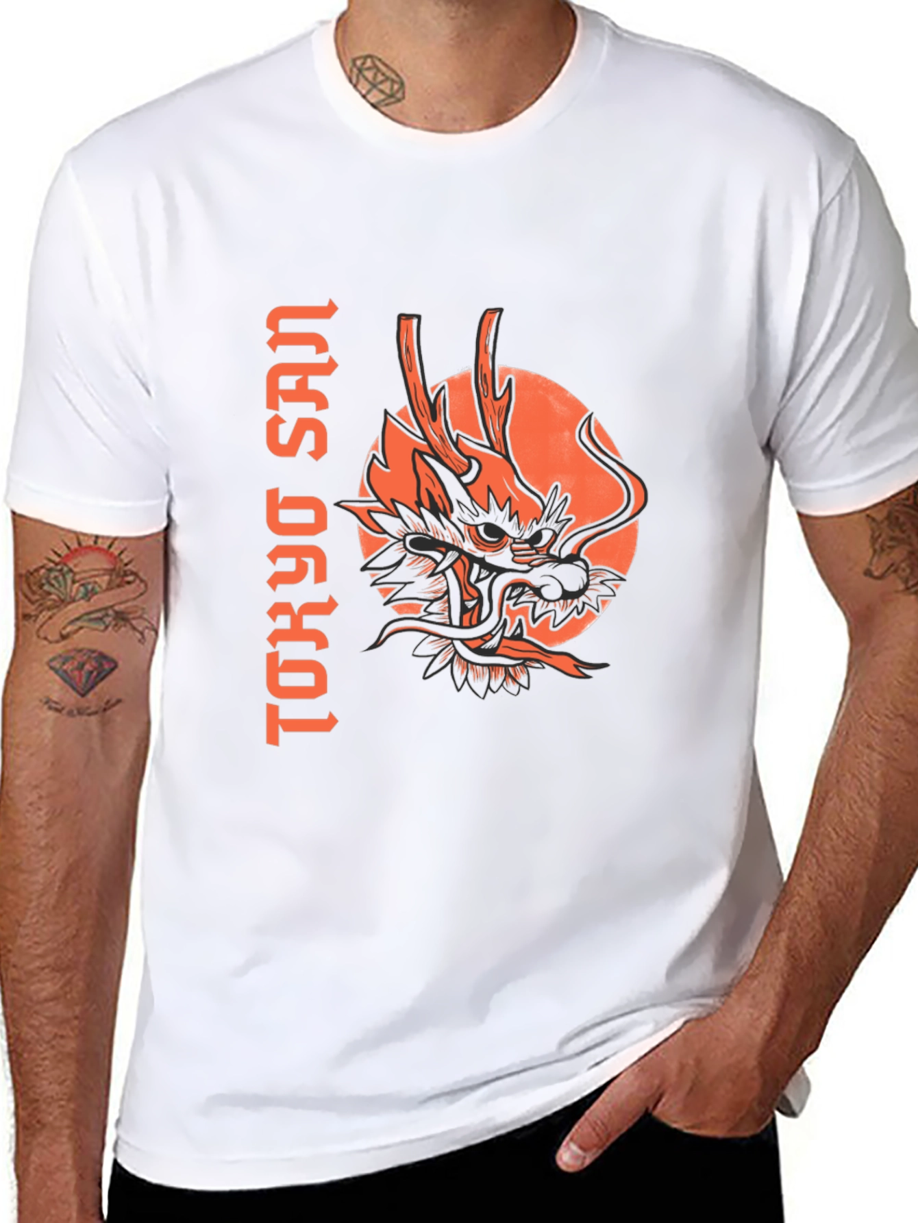Tokyo San Dragon Graphic Tee