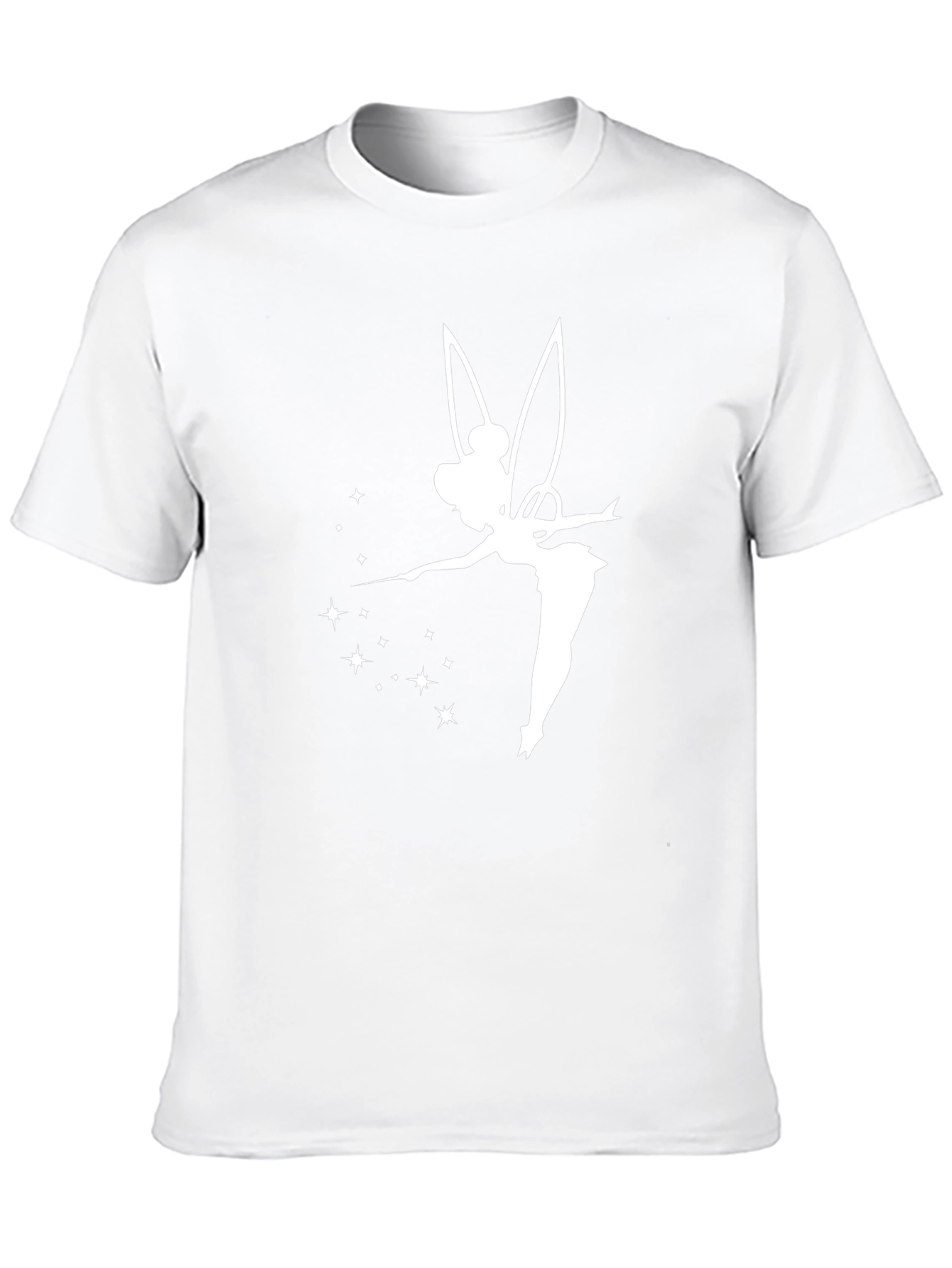 Tinkerbell Graphic T-Shirt - Black Cotton Tee