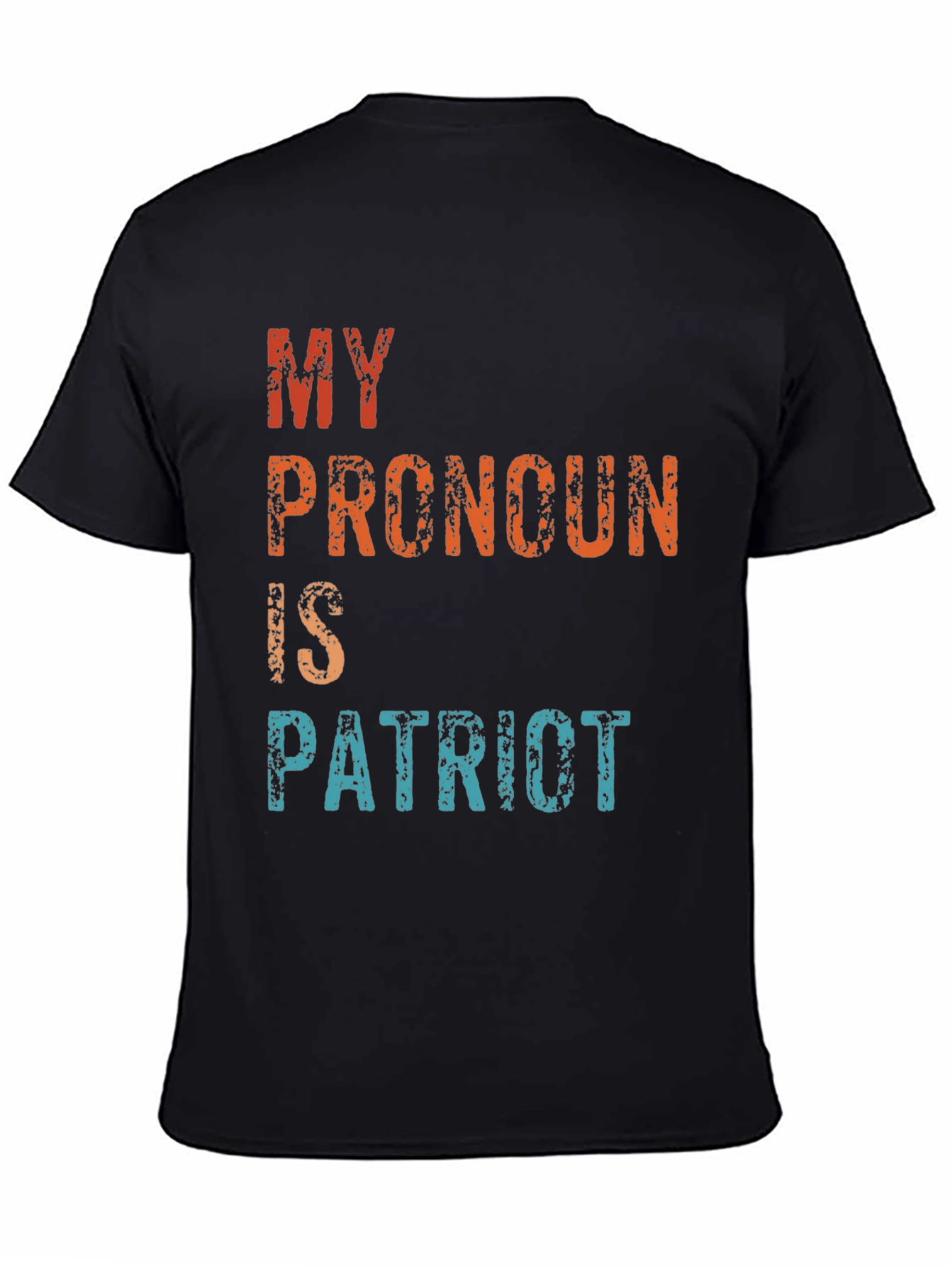 Patriot Pronoun Graphic Tee - Mens