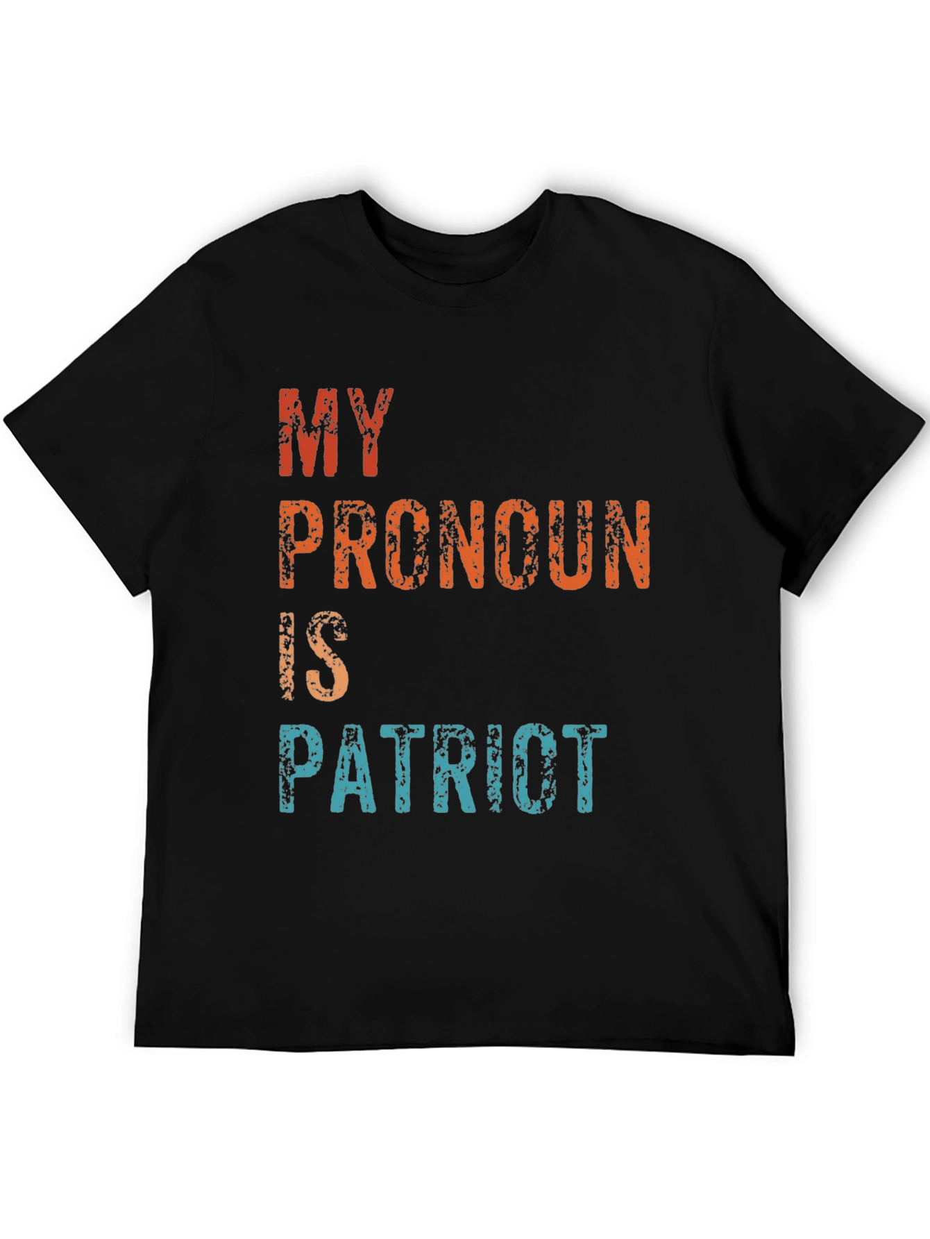 Patriot Pronoun Graphic Tee - Mens