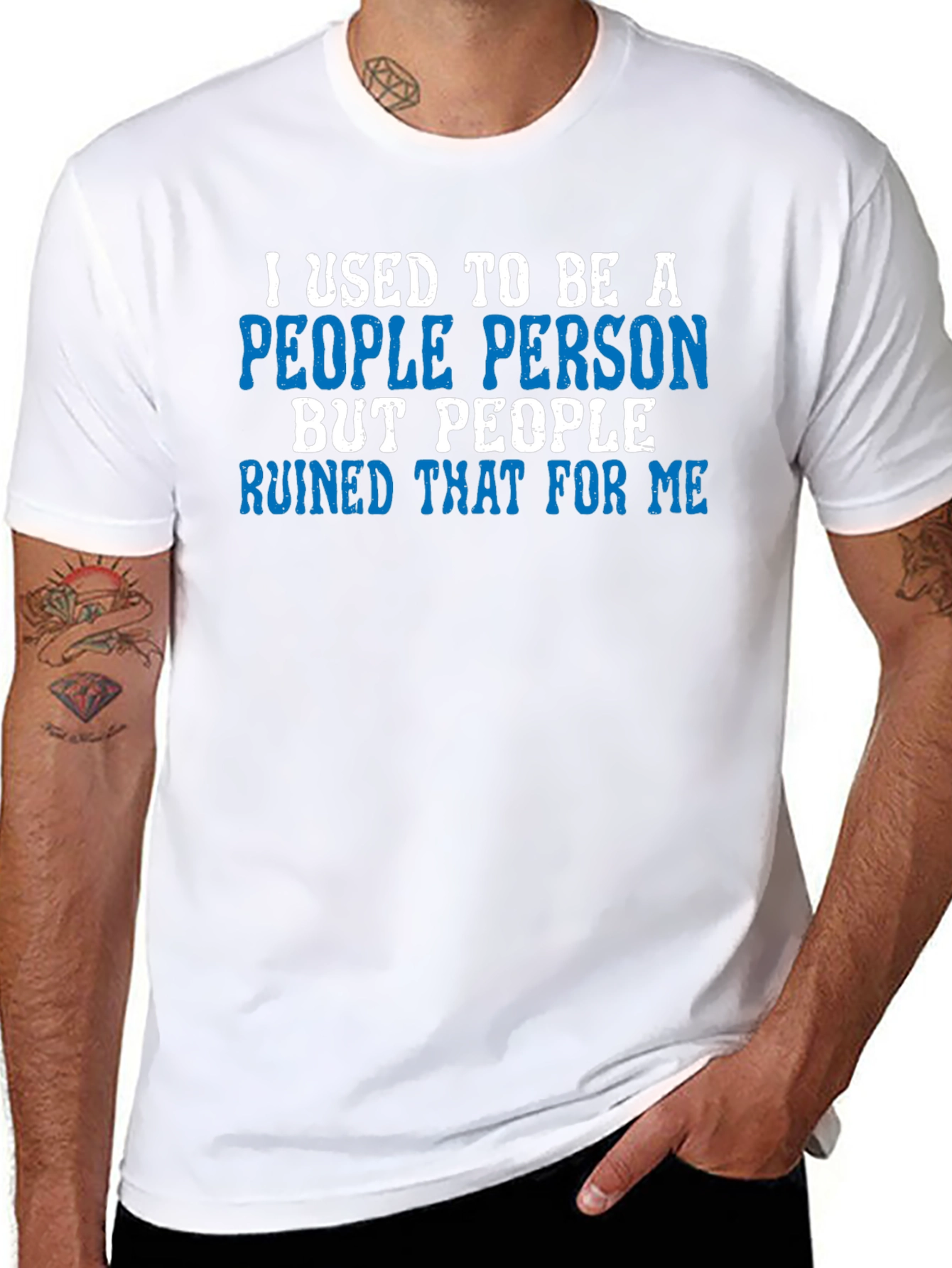 I Used to Be A People Person T-Shirt