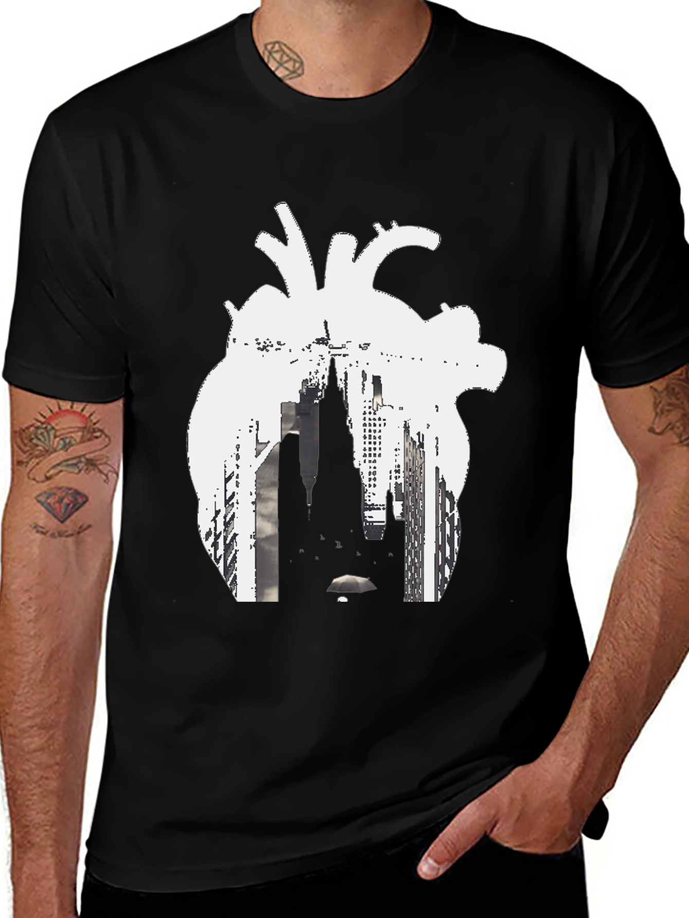 Heart of the City T-Shirt - Urban Style