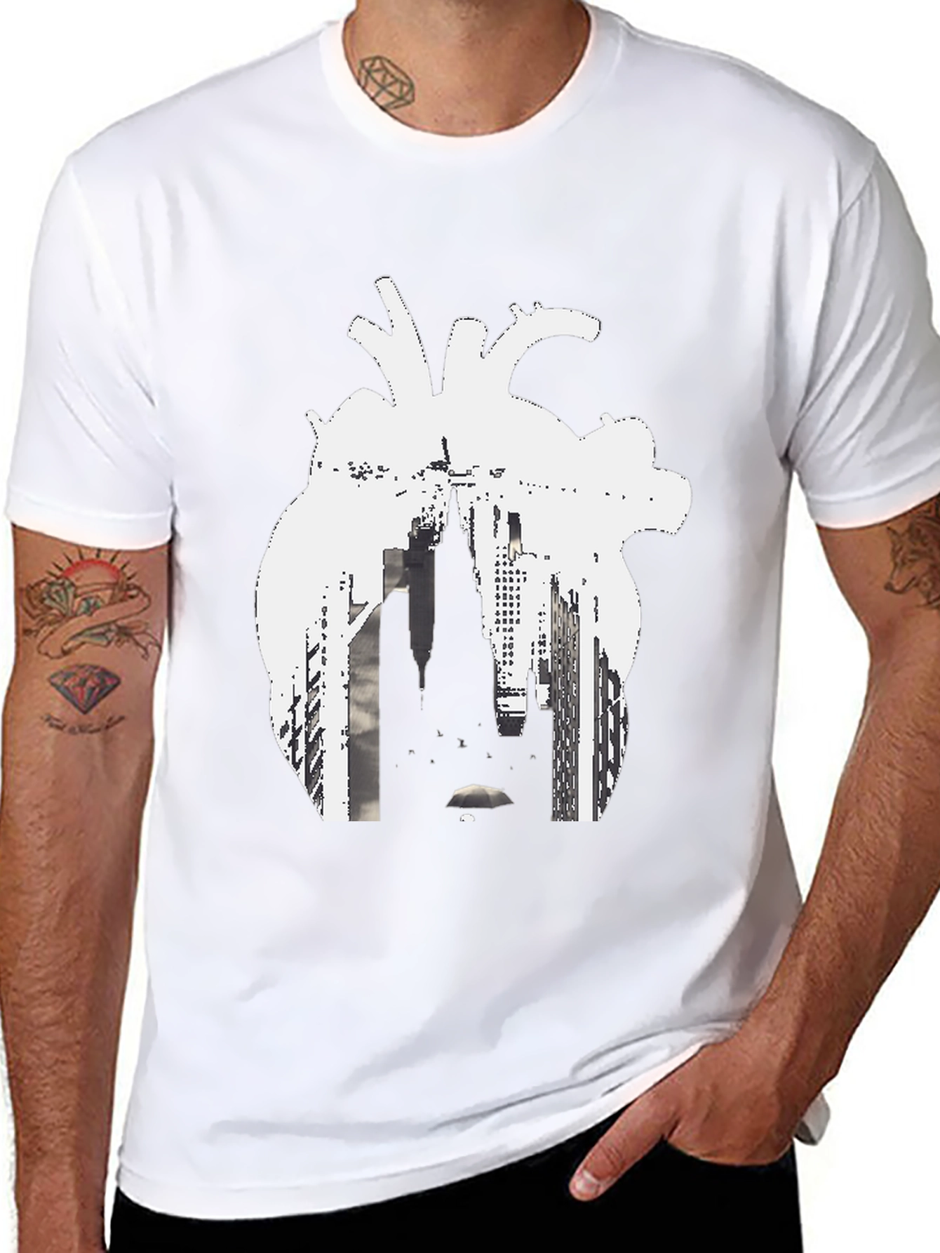 Heart of the City T-Shirt - Urban Style
