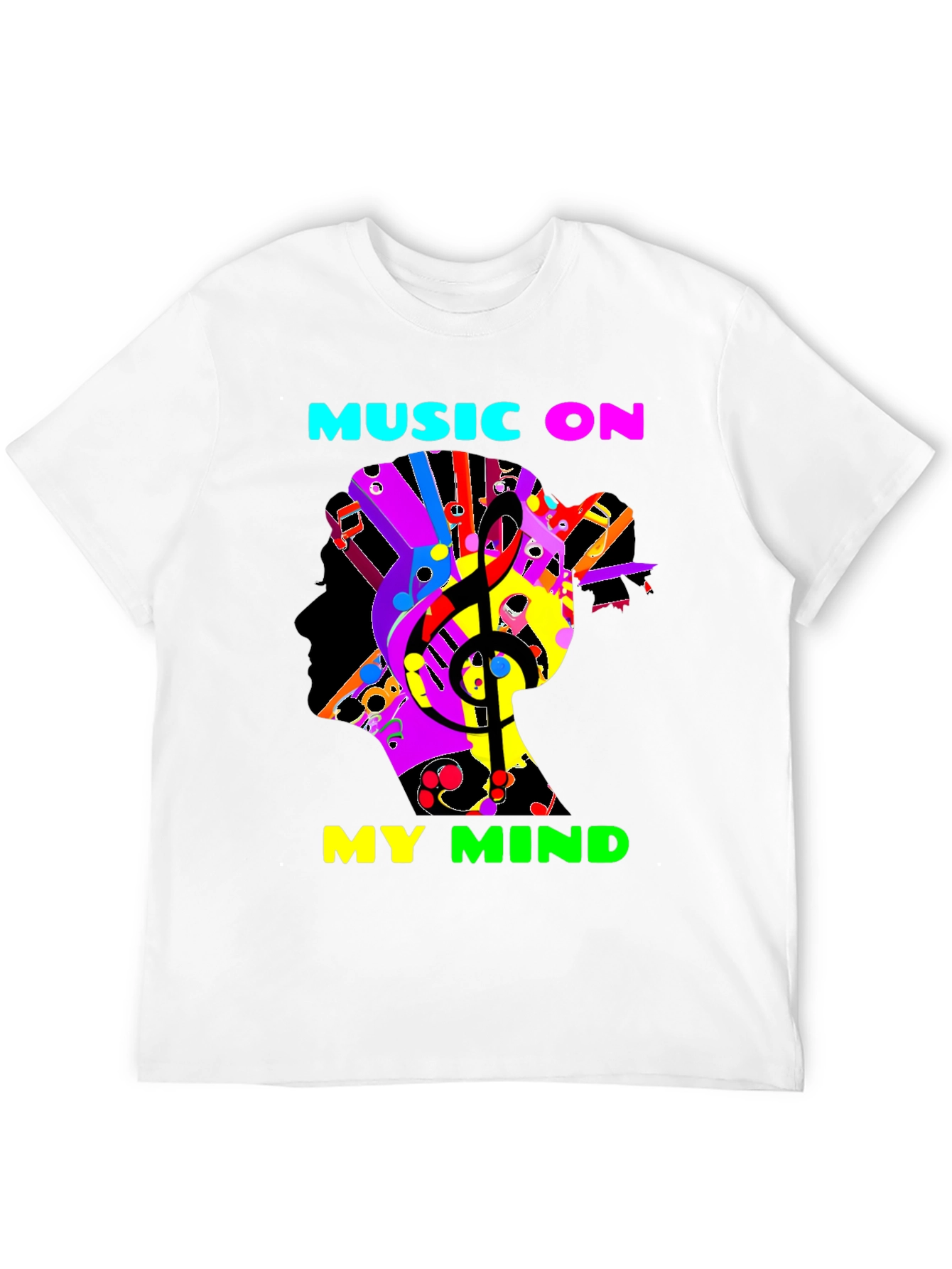 Music On My Mind Graphic T-Shirt