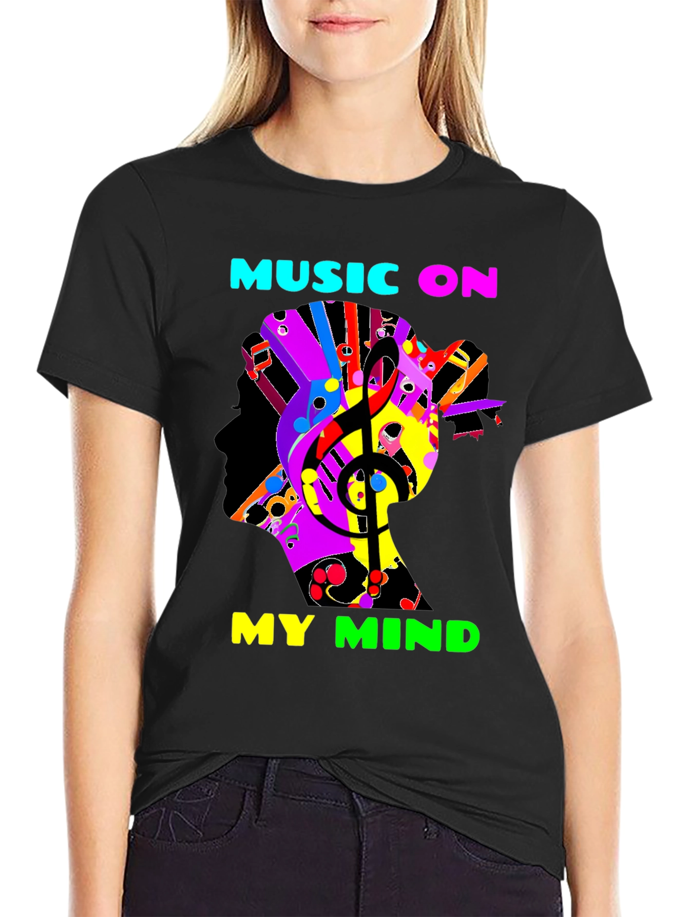 Music On My Mind Graphic T-Shirt