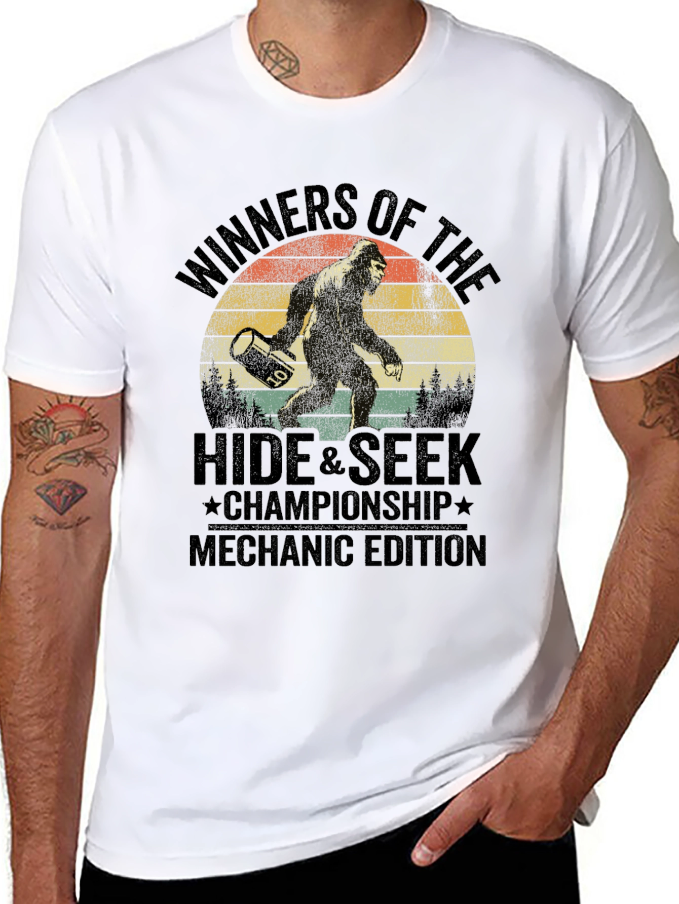Winners of the Hide & Seek Mechanic Edition T-Shirt