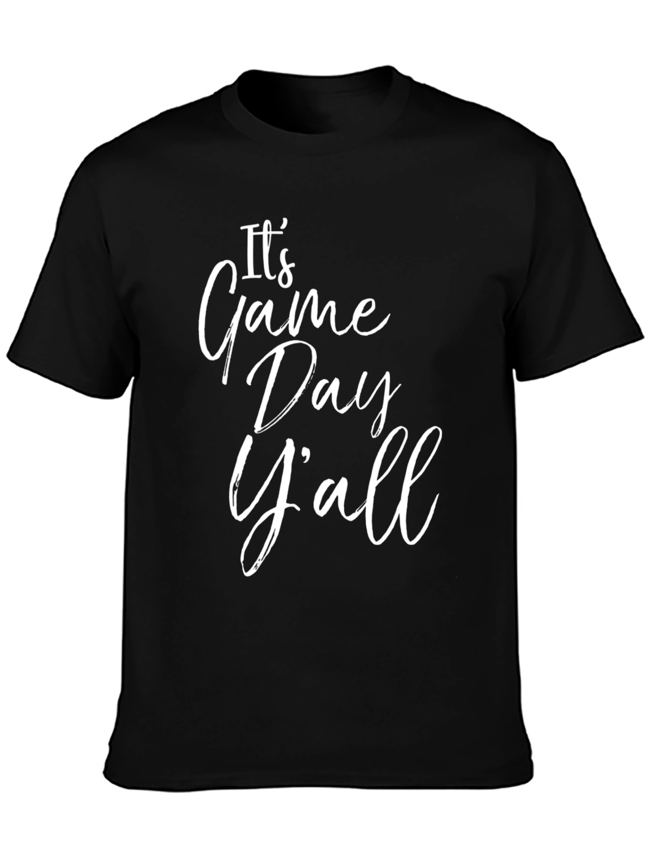 Its Game Day Yall Black T-Shirt