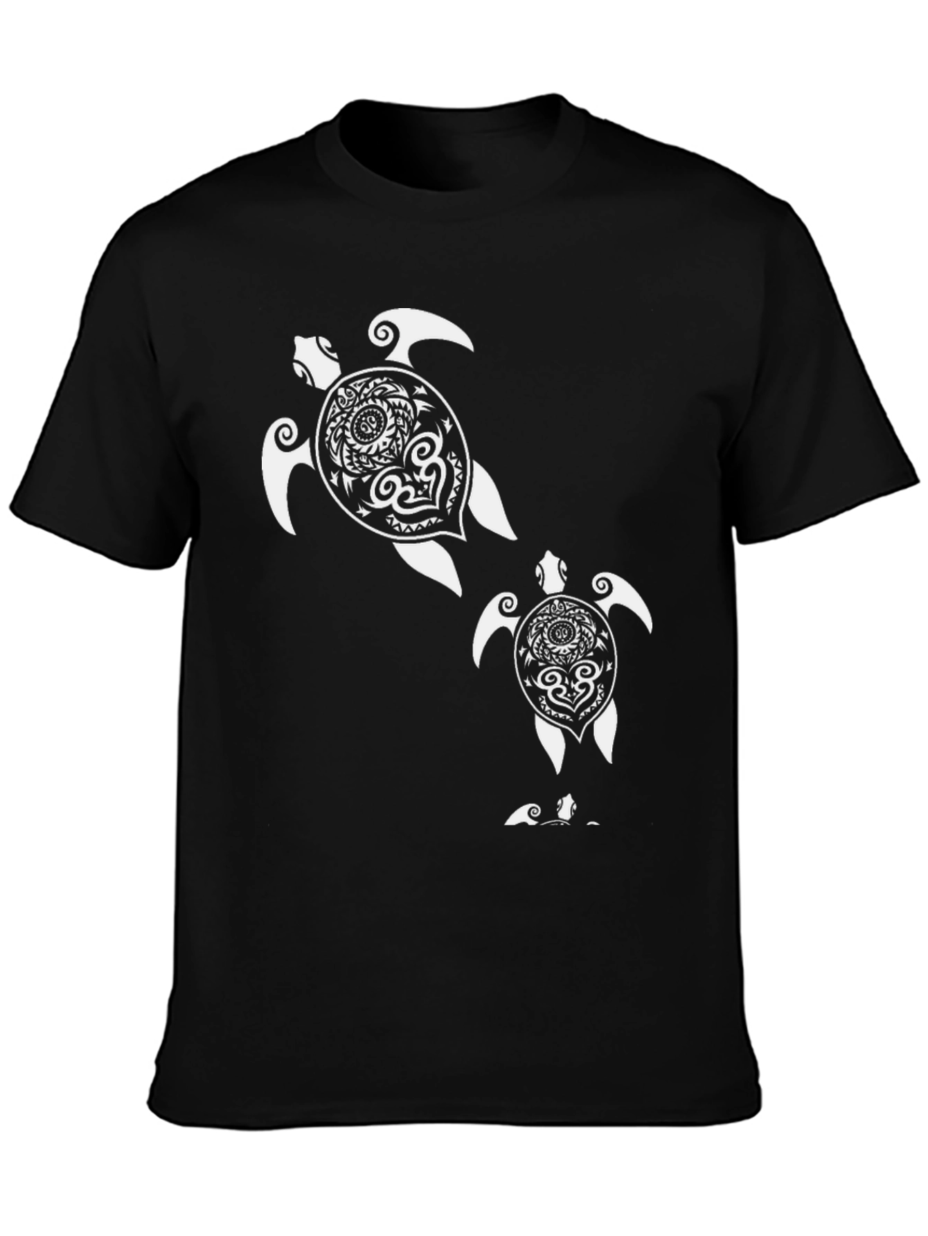 Tribal Turtle Graphic T-Shirt