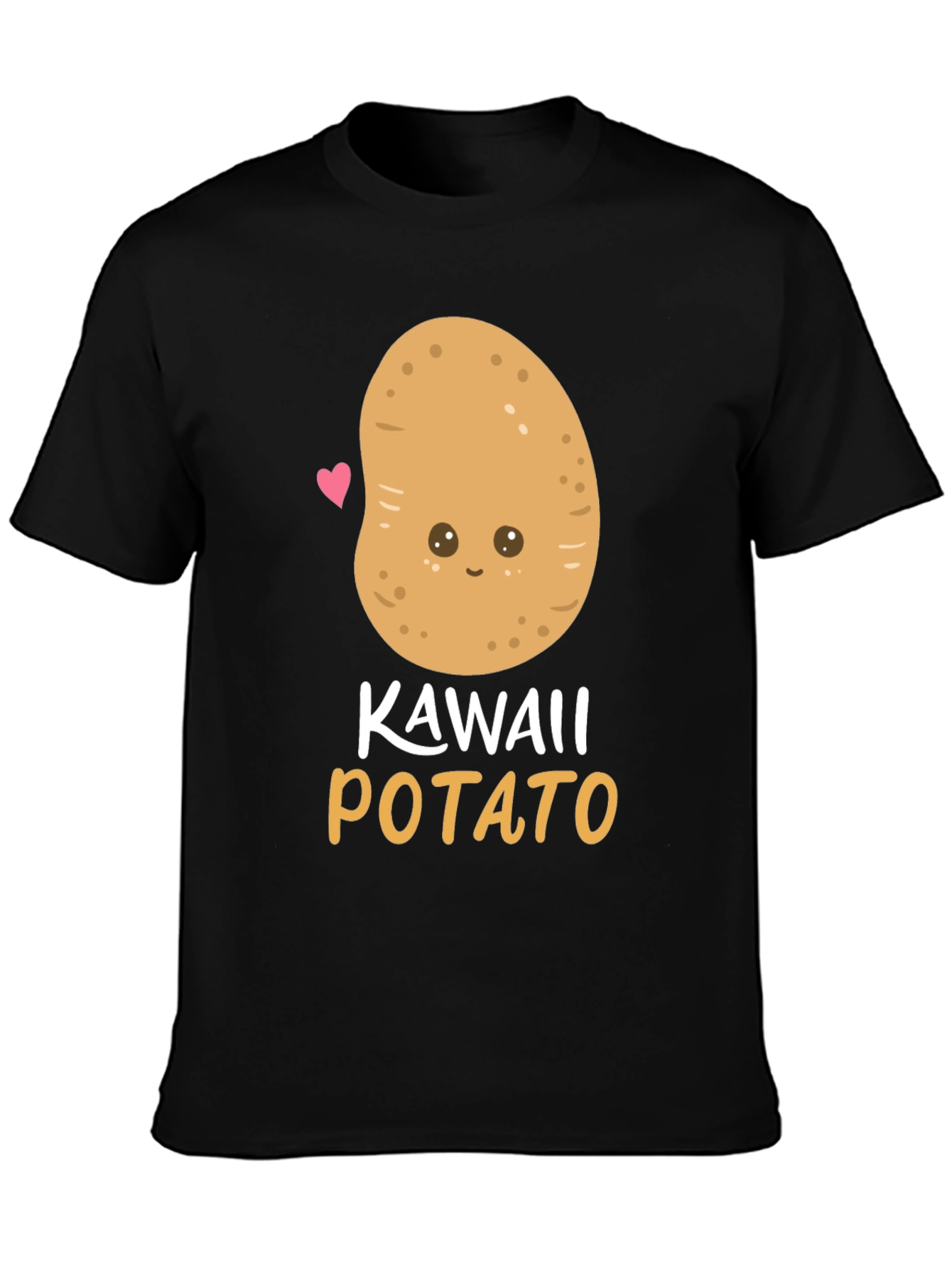 Kawaii Potato Graphic Tee - Unisex Comfort